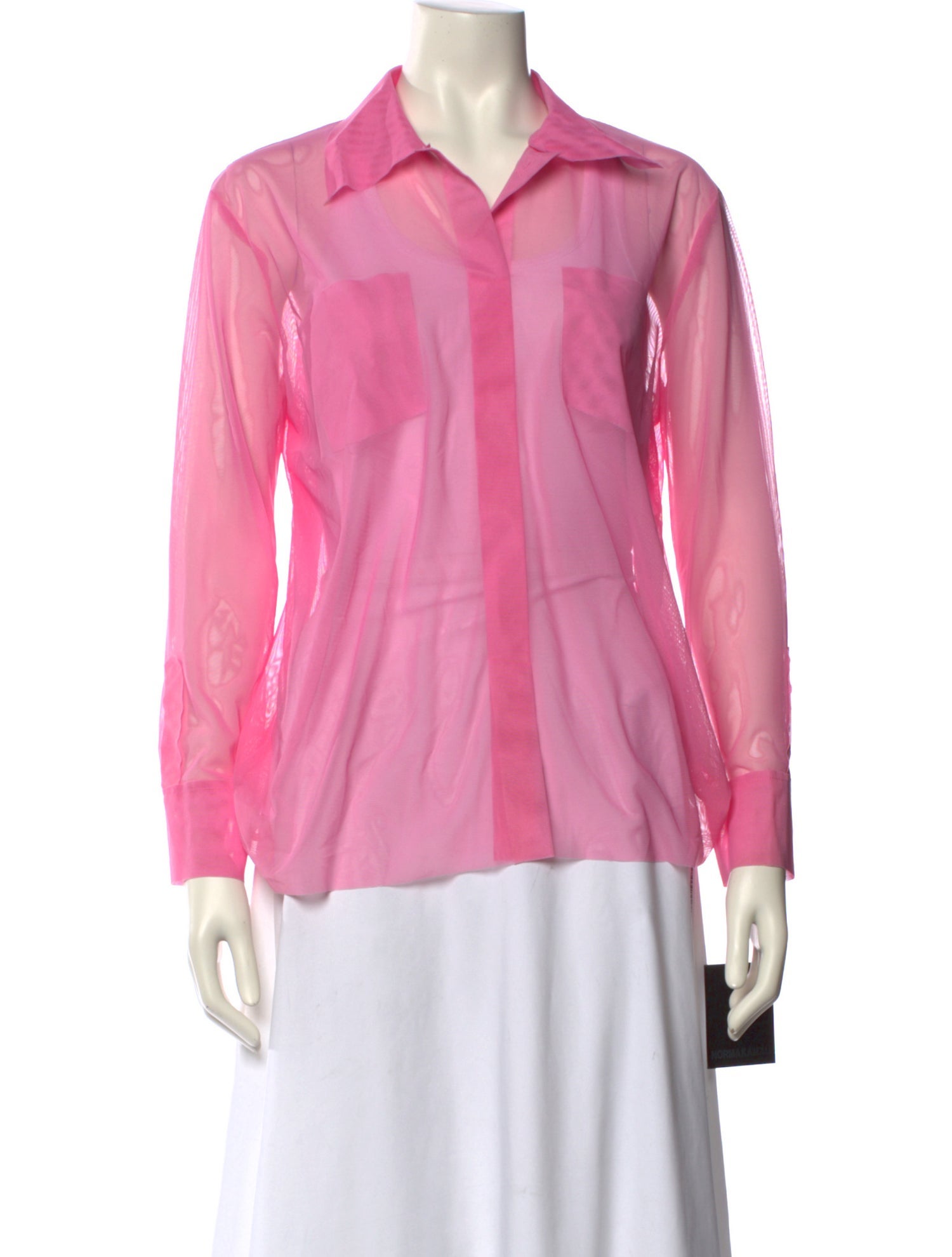 Norma Kamali Long Sleeve Blouse w/ Tags