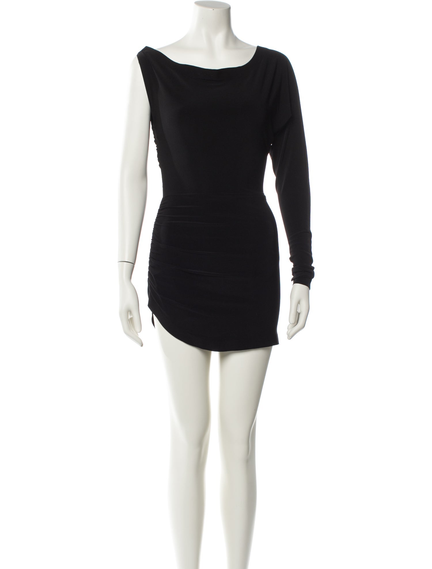 Norma Kamali Cowl Neck Mini Dress w/ Tags