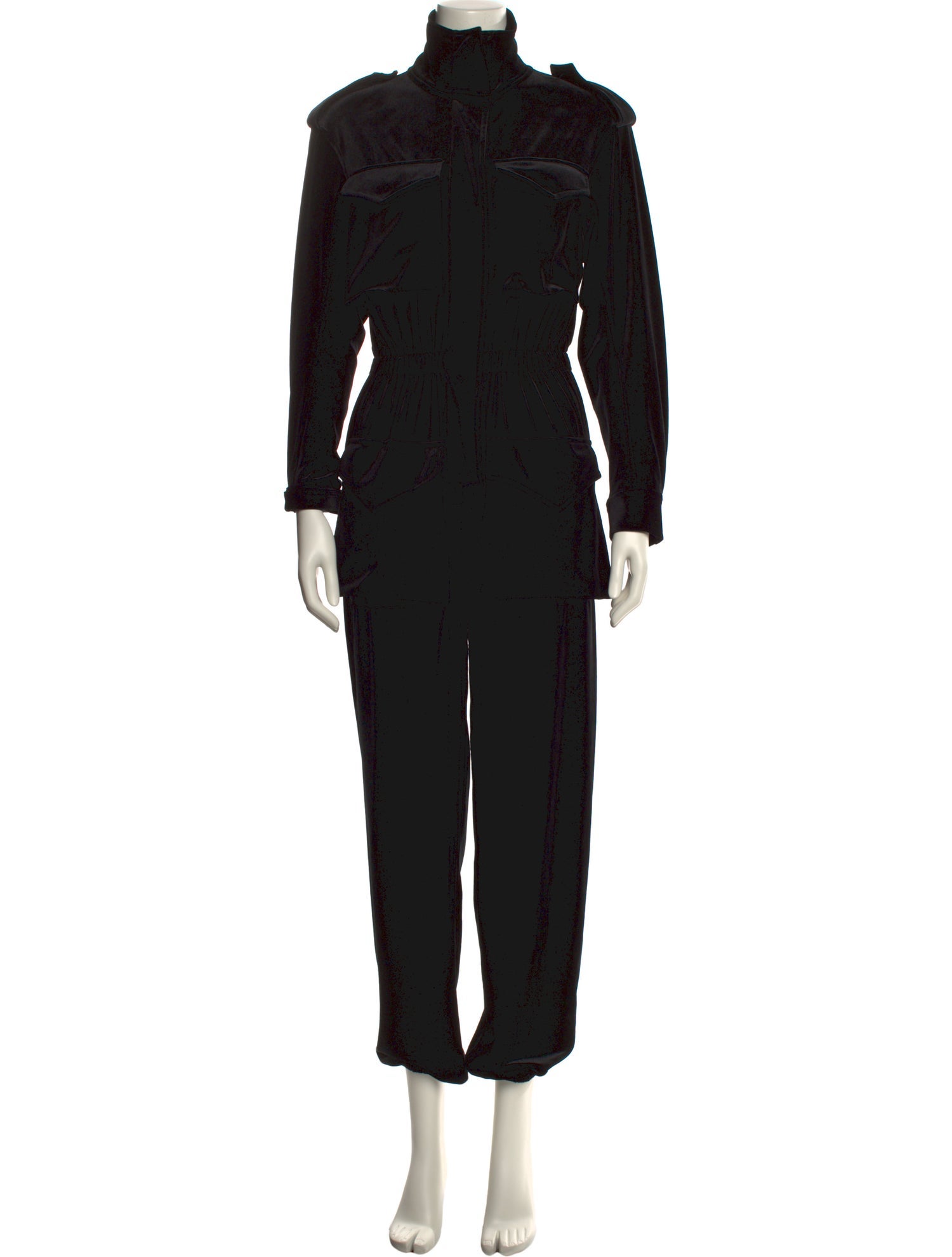 Norma Kamali Turtleneck Jumpsuit