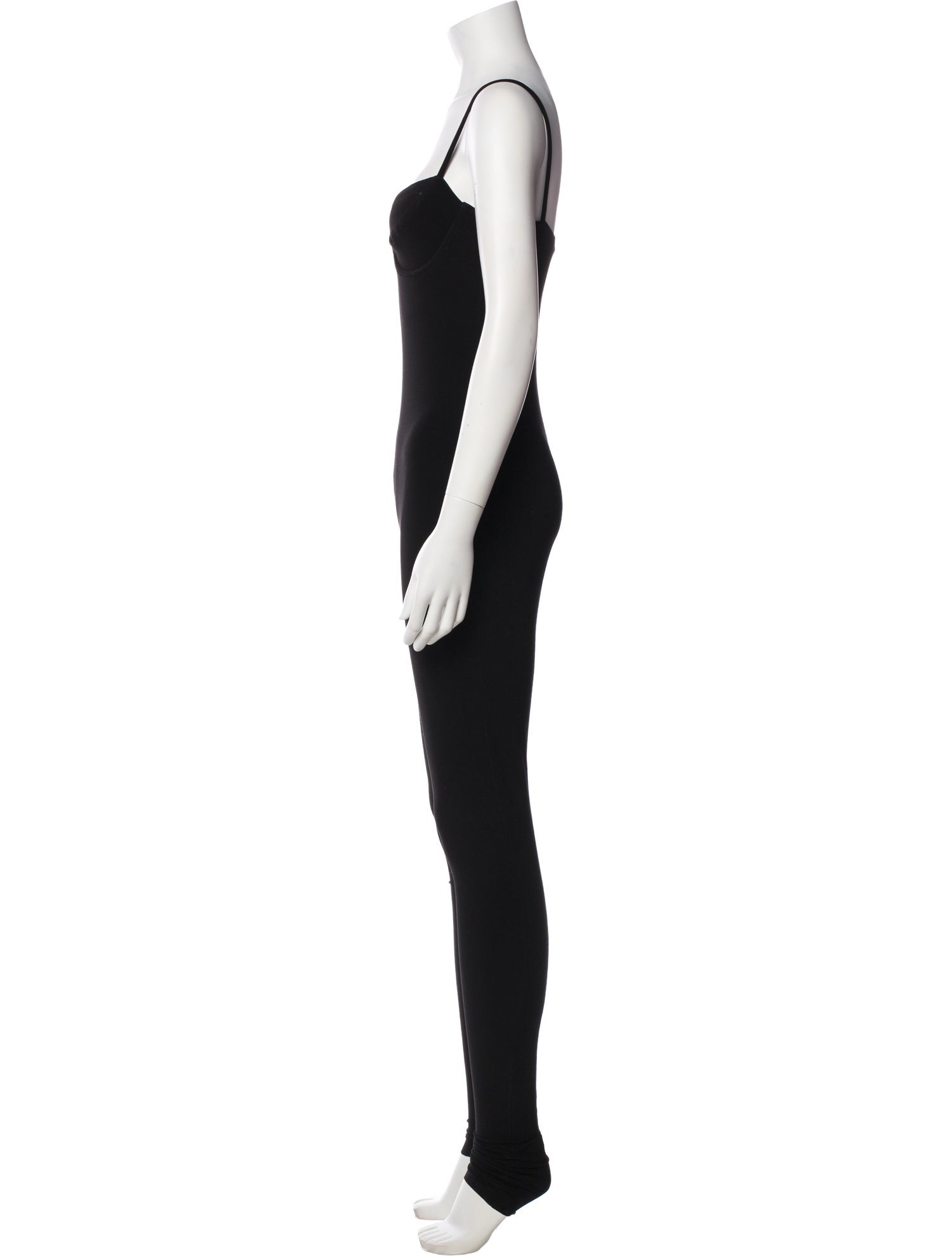 Norma Kamali Square Neckline Jumpsuit