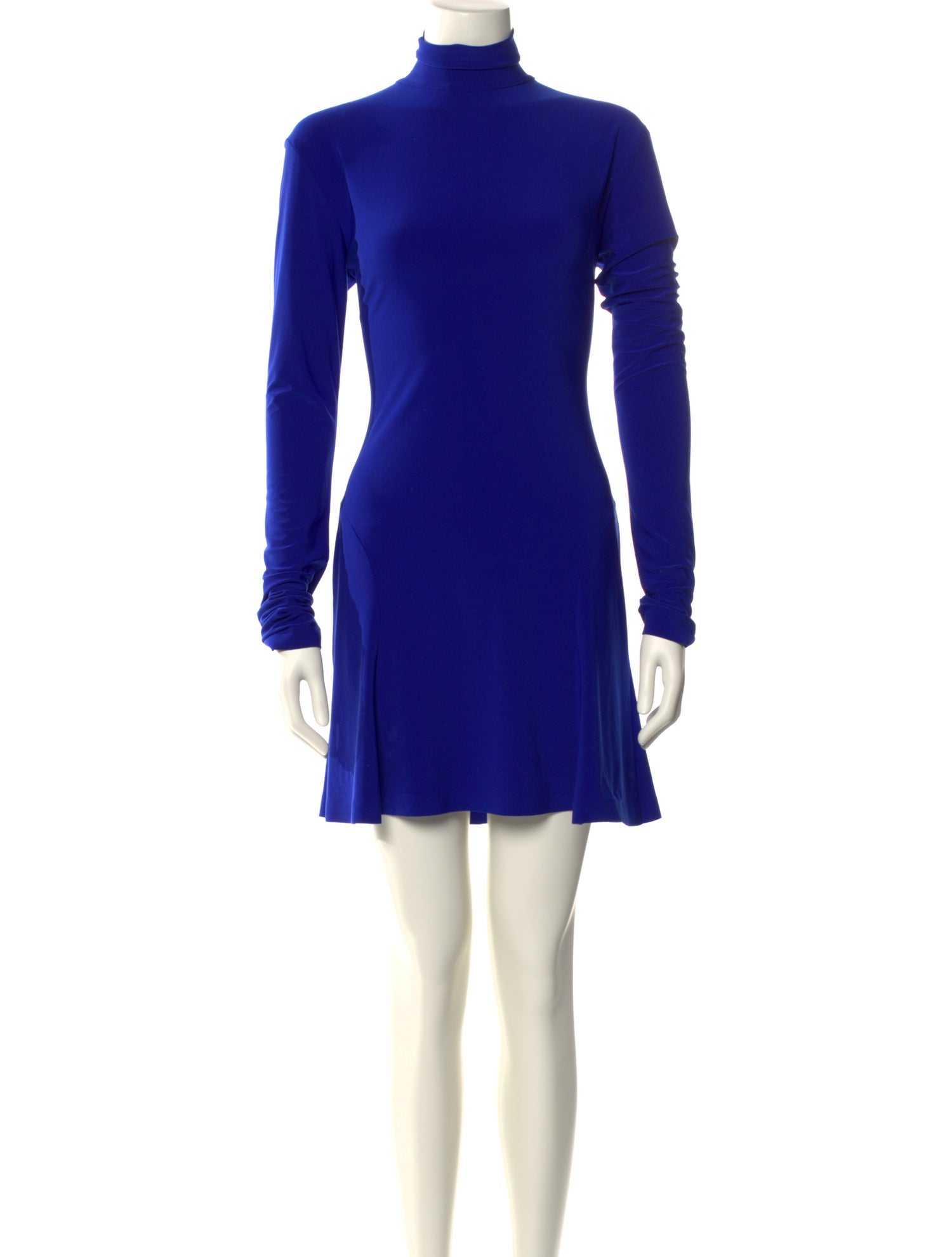 Norma Kamali Turtleneck Mini Dress
