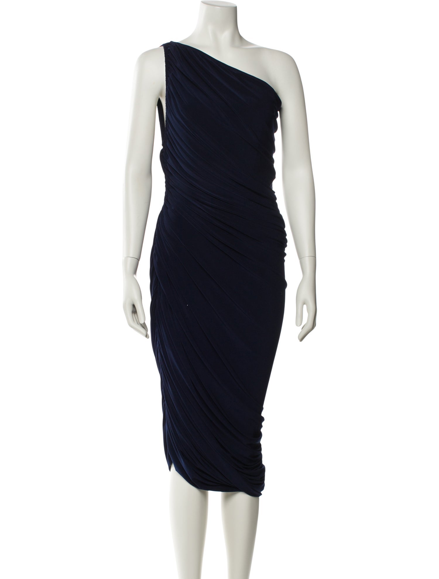 Norma Kamali One-Shoulder Long Dress