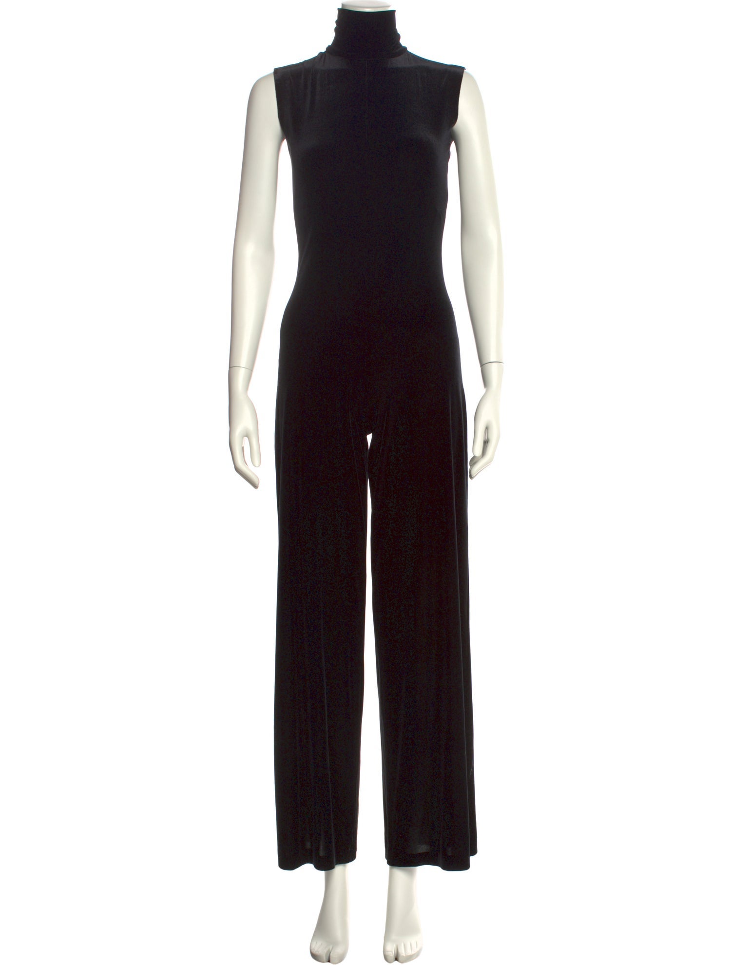 Norma Kamali Turtleneck Jumpsuit