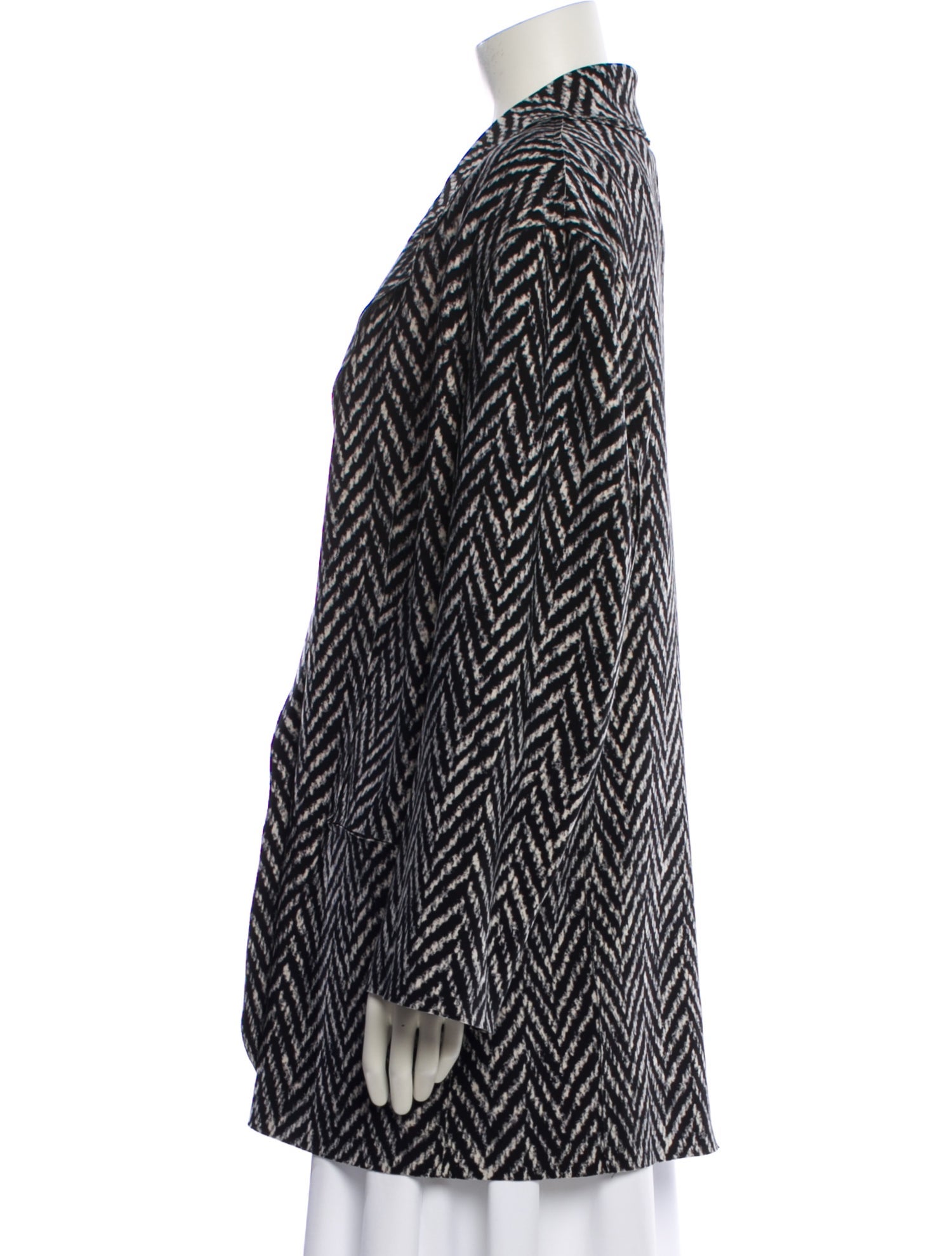 Norma Kamali Printed Blazer