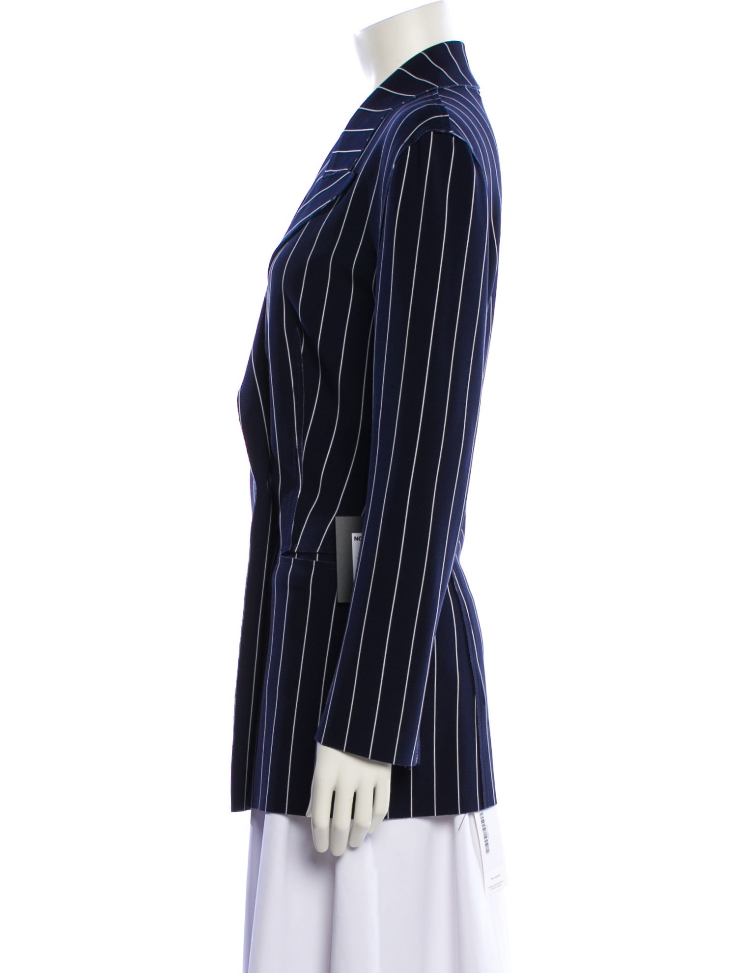 Norma Kamali Striped Blazer