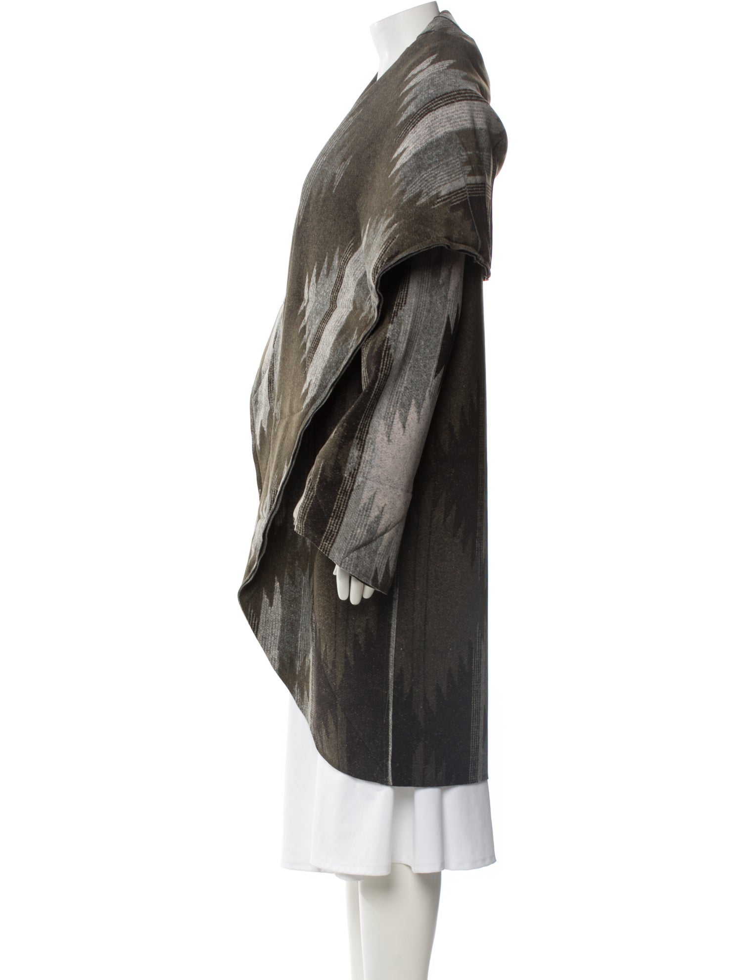 Norma Kamali Printed Coat w/ Tags