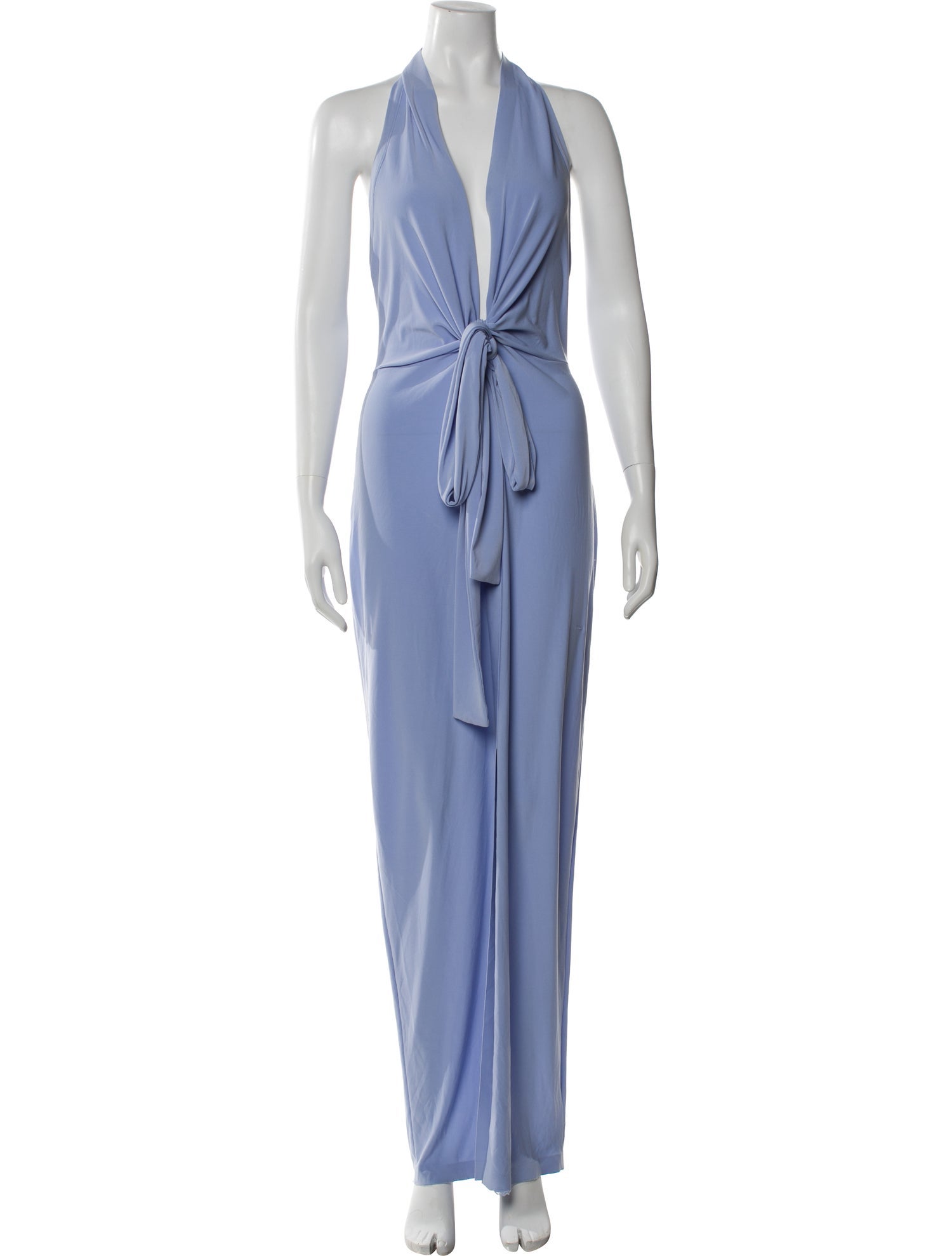 Norma Kamali Halterneck Long Dress