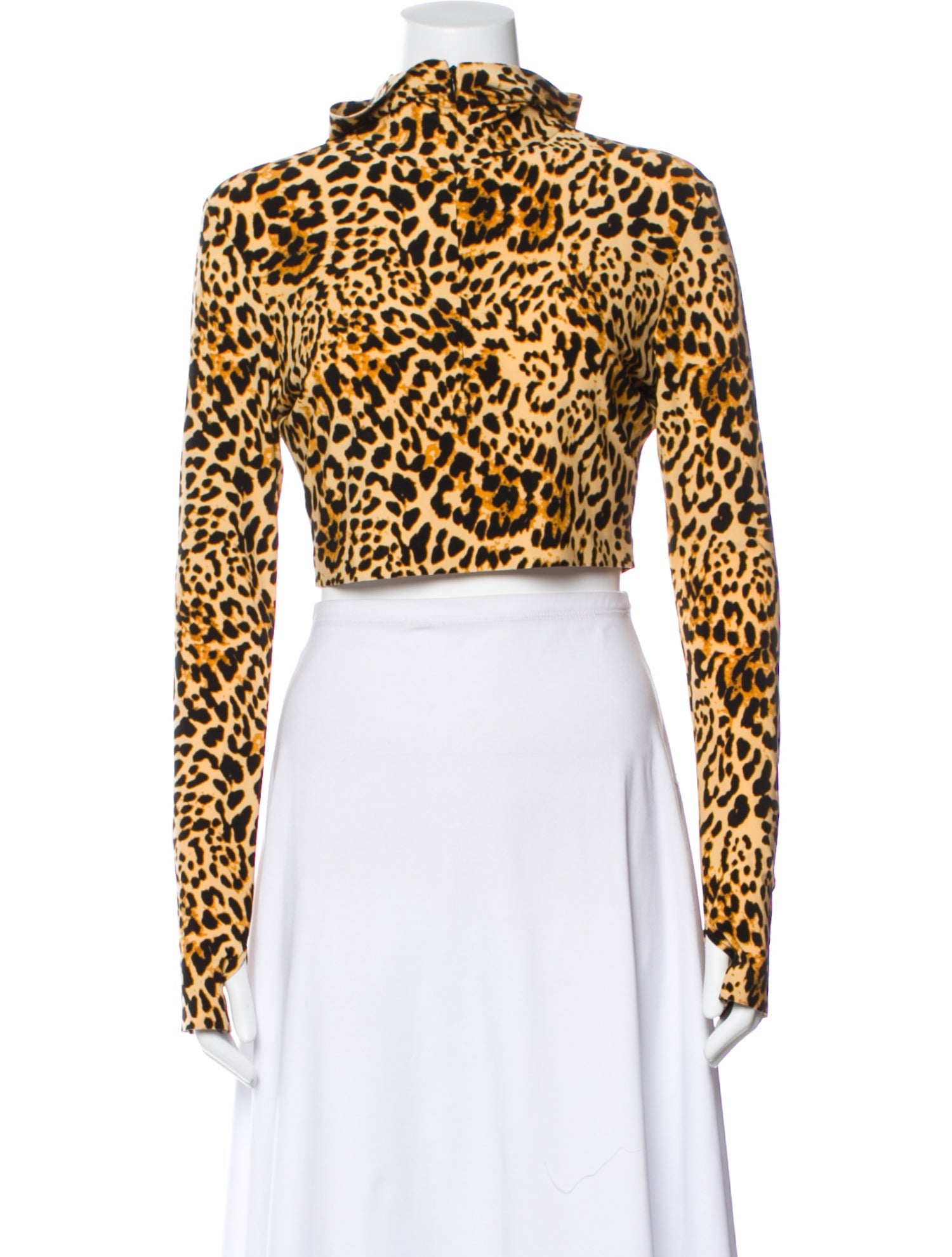 Norma Kamali Animal Print Evening Jacket