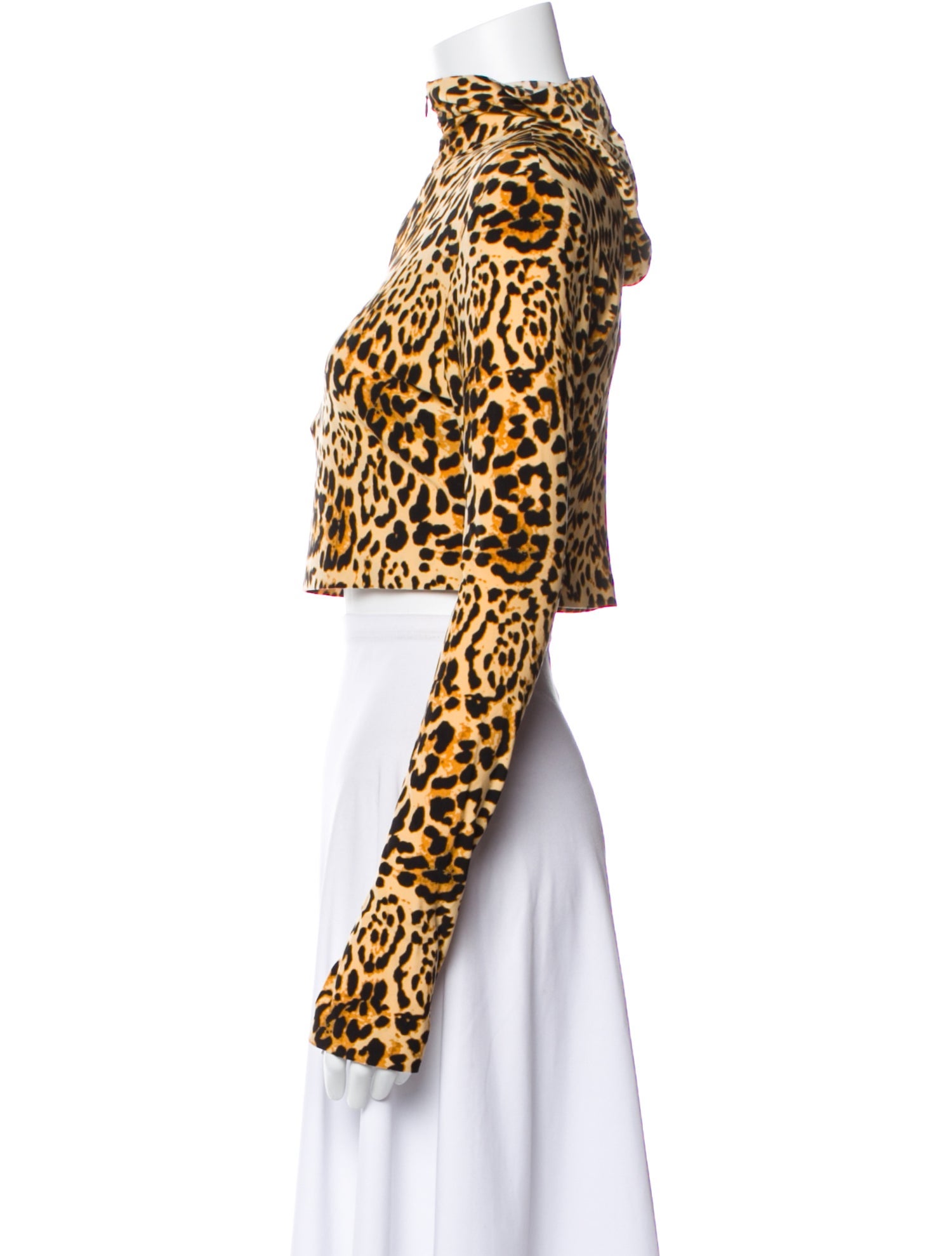 Norma Kamali Animal Print Evening Jacket