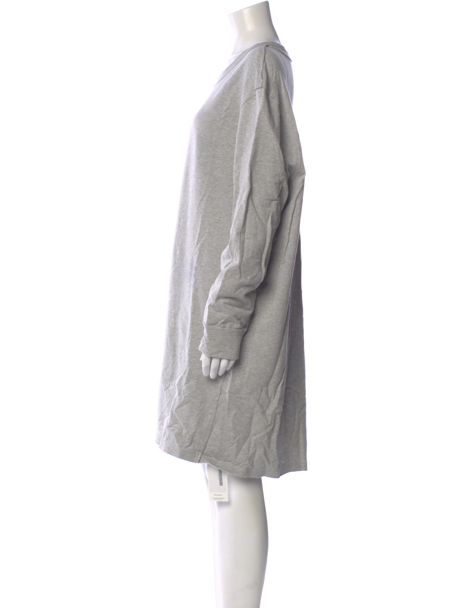 Norma Kamali Scoop Neck Mini Dress