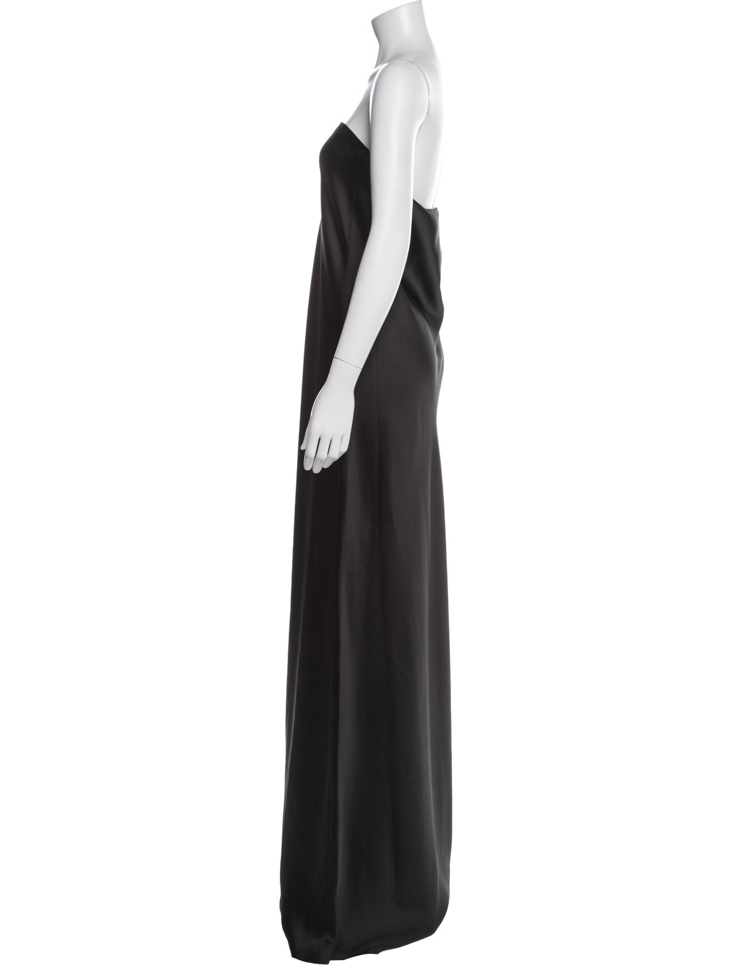 Norma Kamali Strapless Long Dress