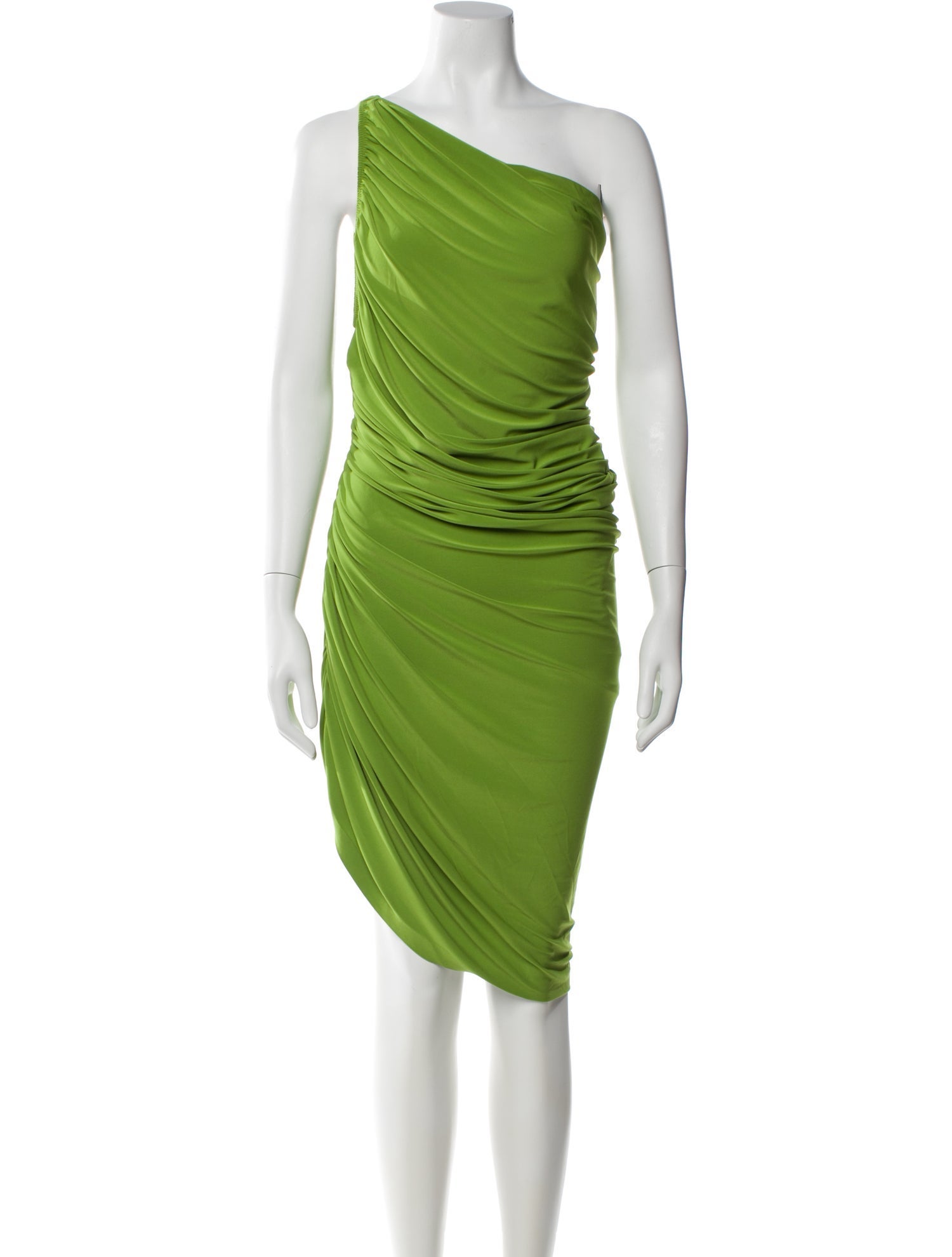 Norma Kamali One-Shoulder Mini Dress