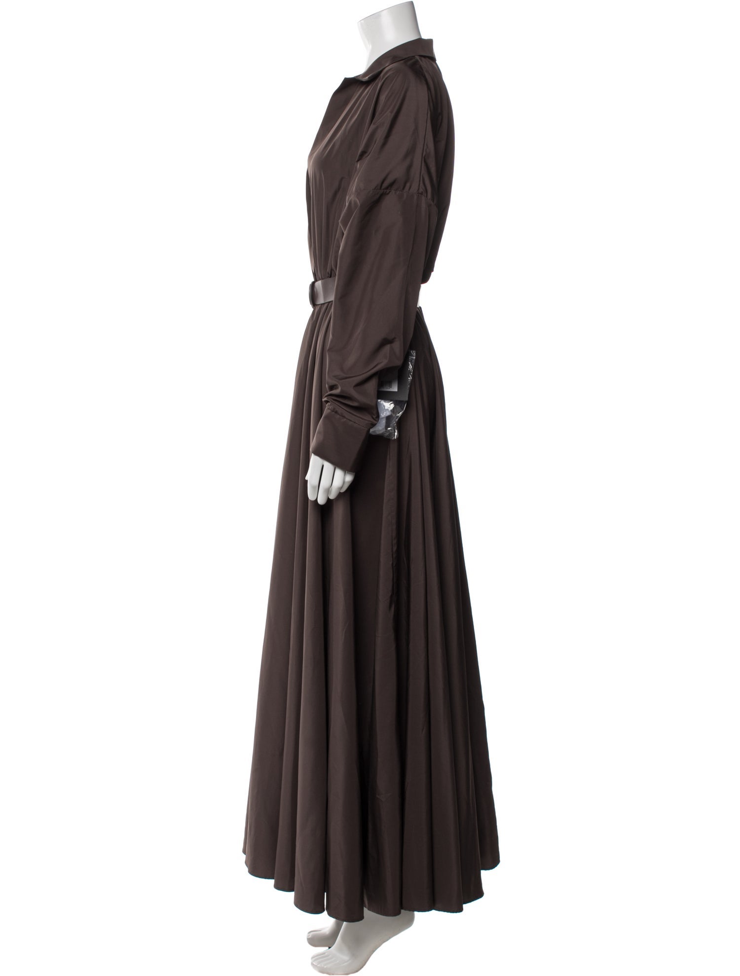 Norma Kamali V-Neck Long Dress