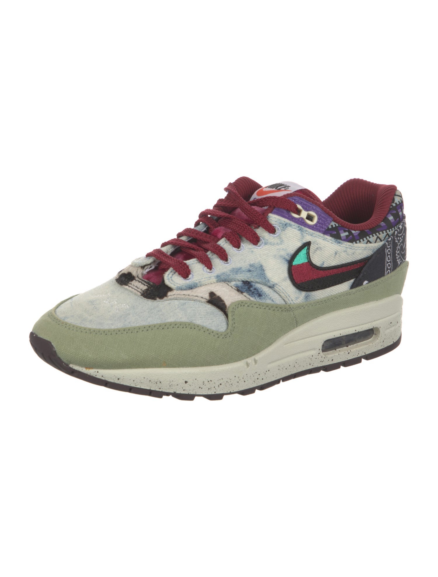 Nike x Concepts Denim Printed Athletic Sneakers