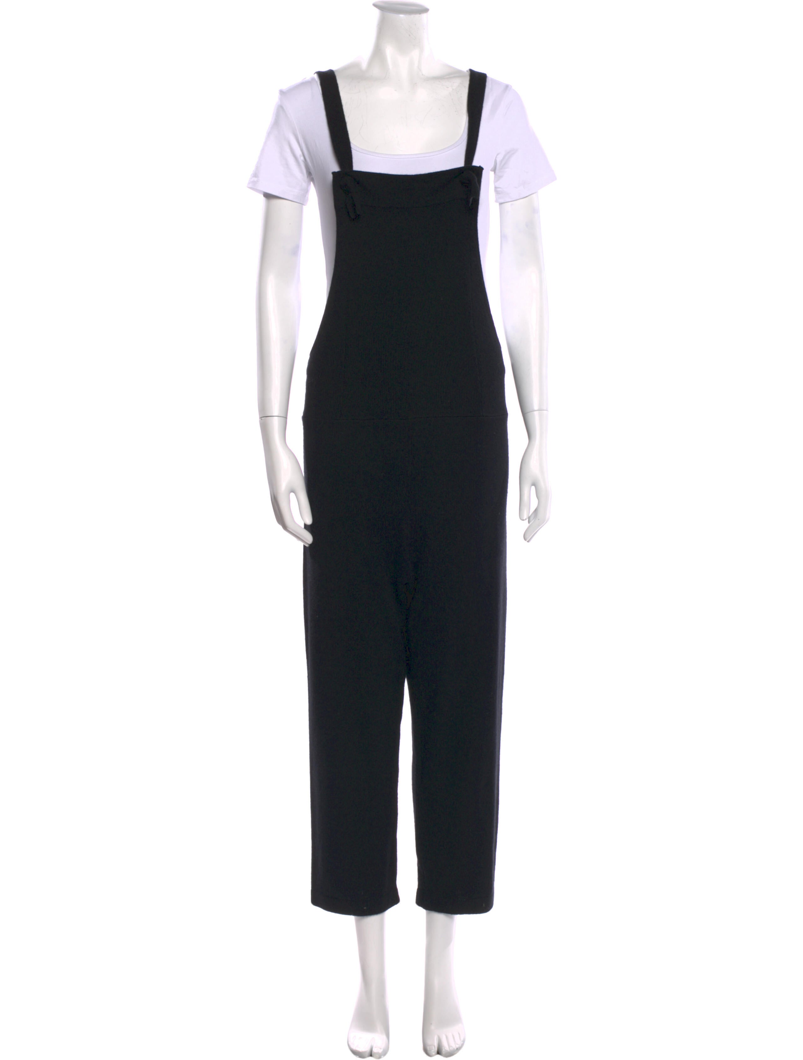 Tibi Silk Square Neckline Jumpsuit 