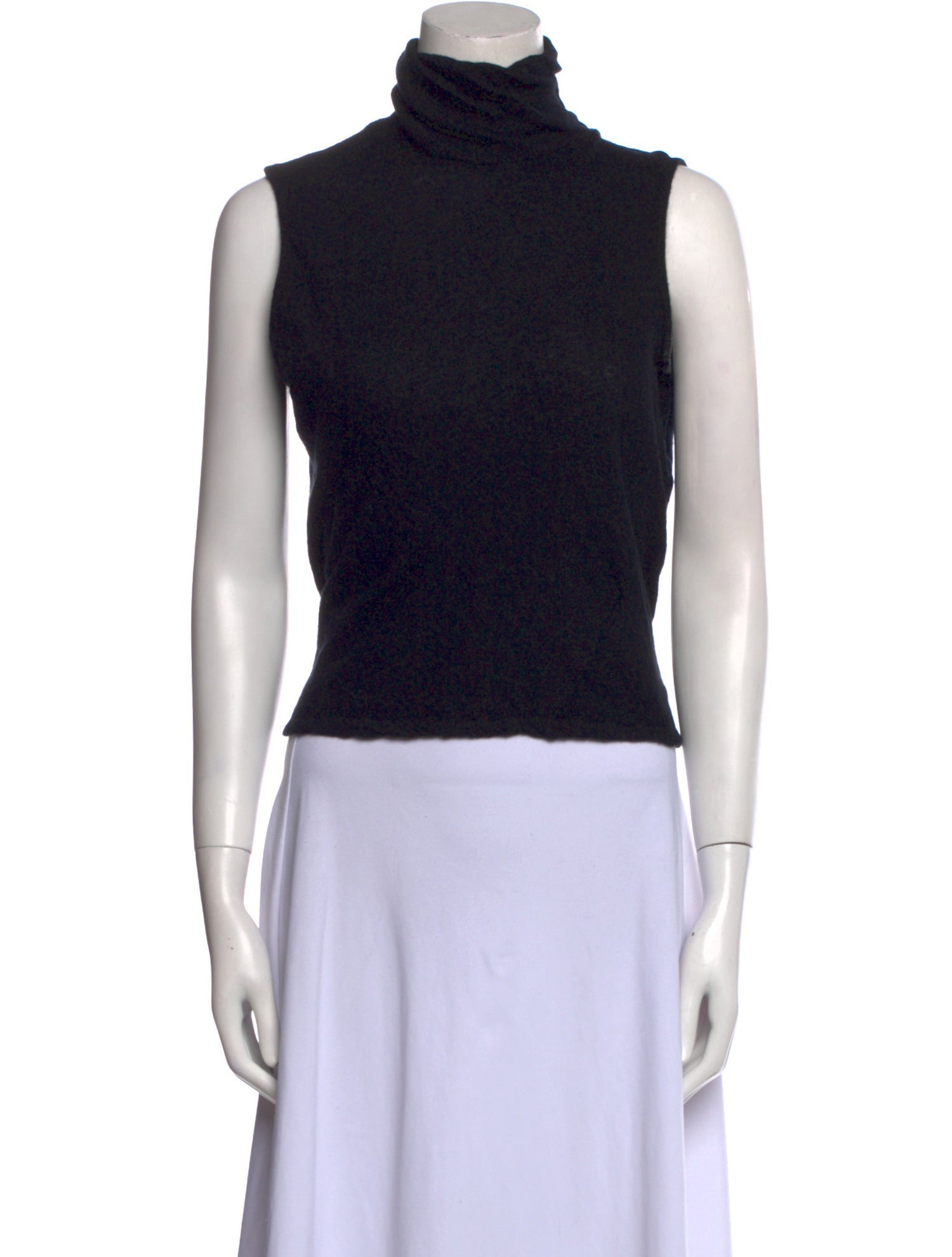 Naked Cashmere Cashmere Turtleneck Crop Top