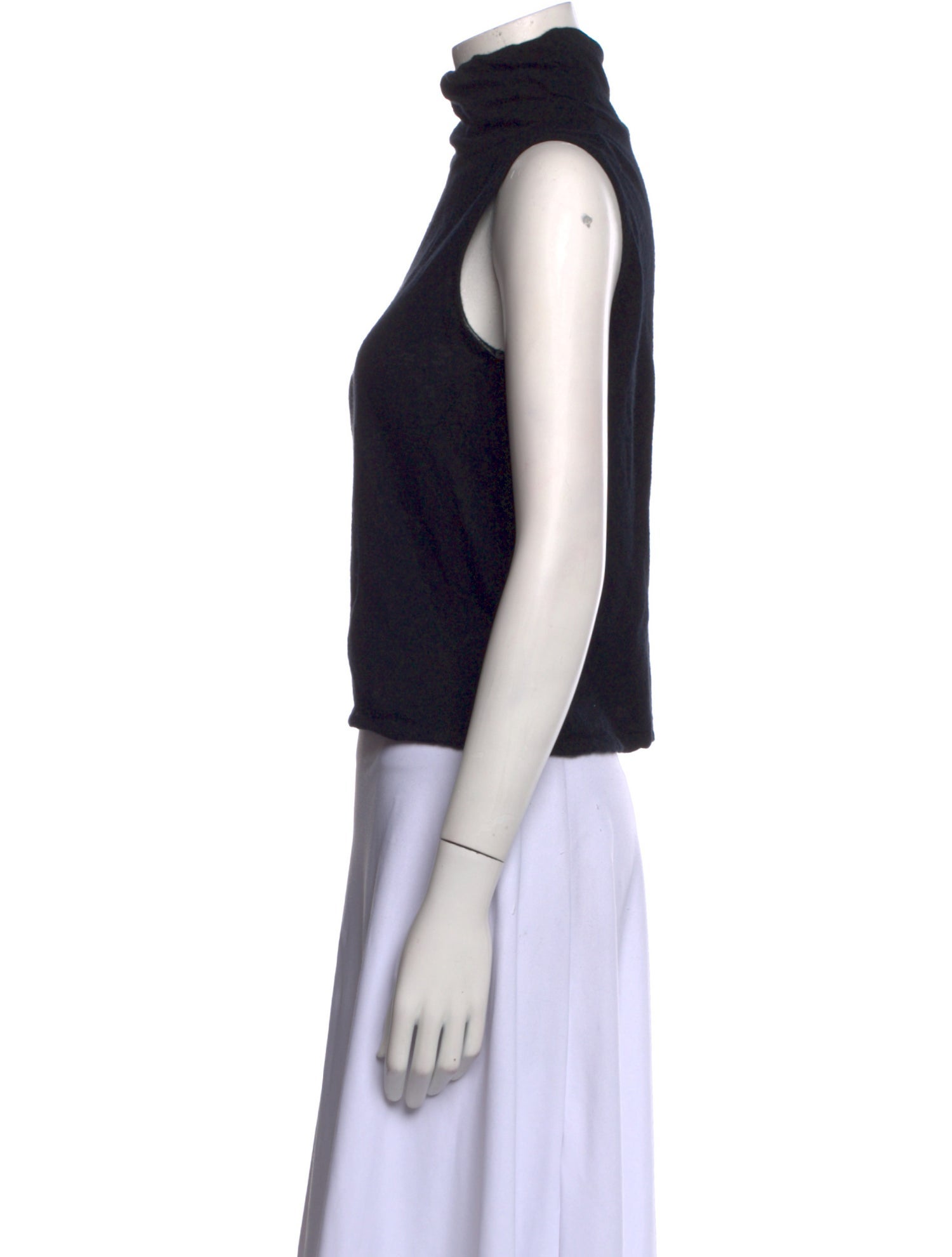 Naked Cashmere Cashmere Turtleneck Crop Top
