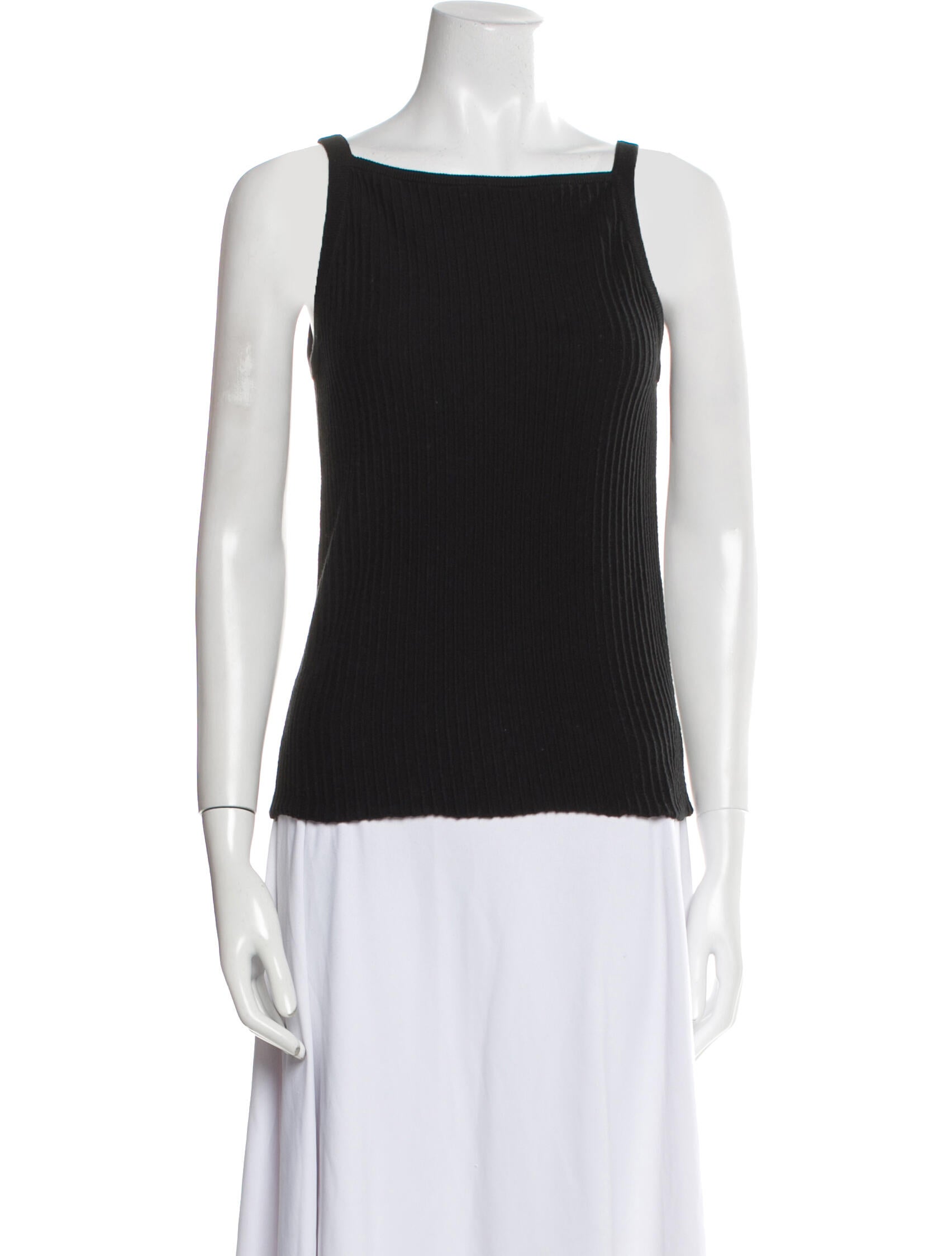 Naked Cashmere Square Neckline Sleeveless Top