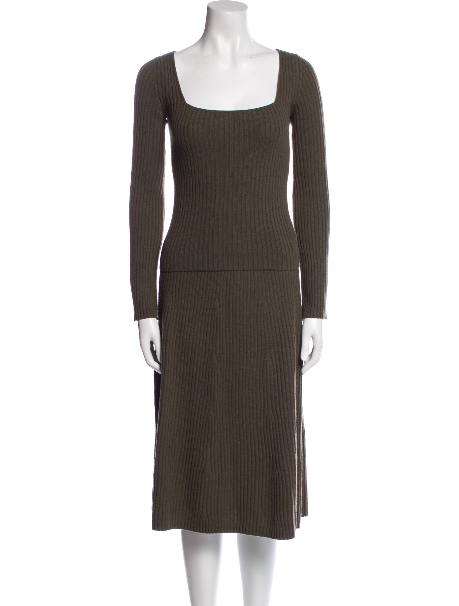 Naked Cashmere Cashmere Striped Skirt Set