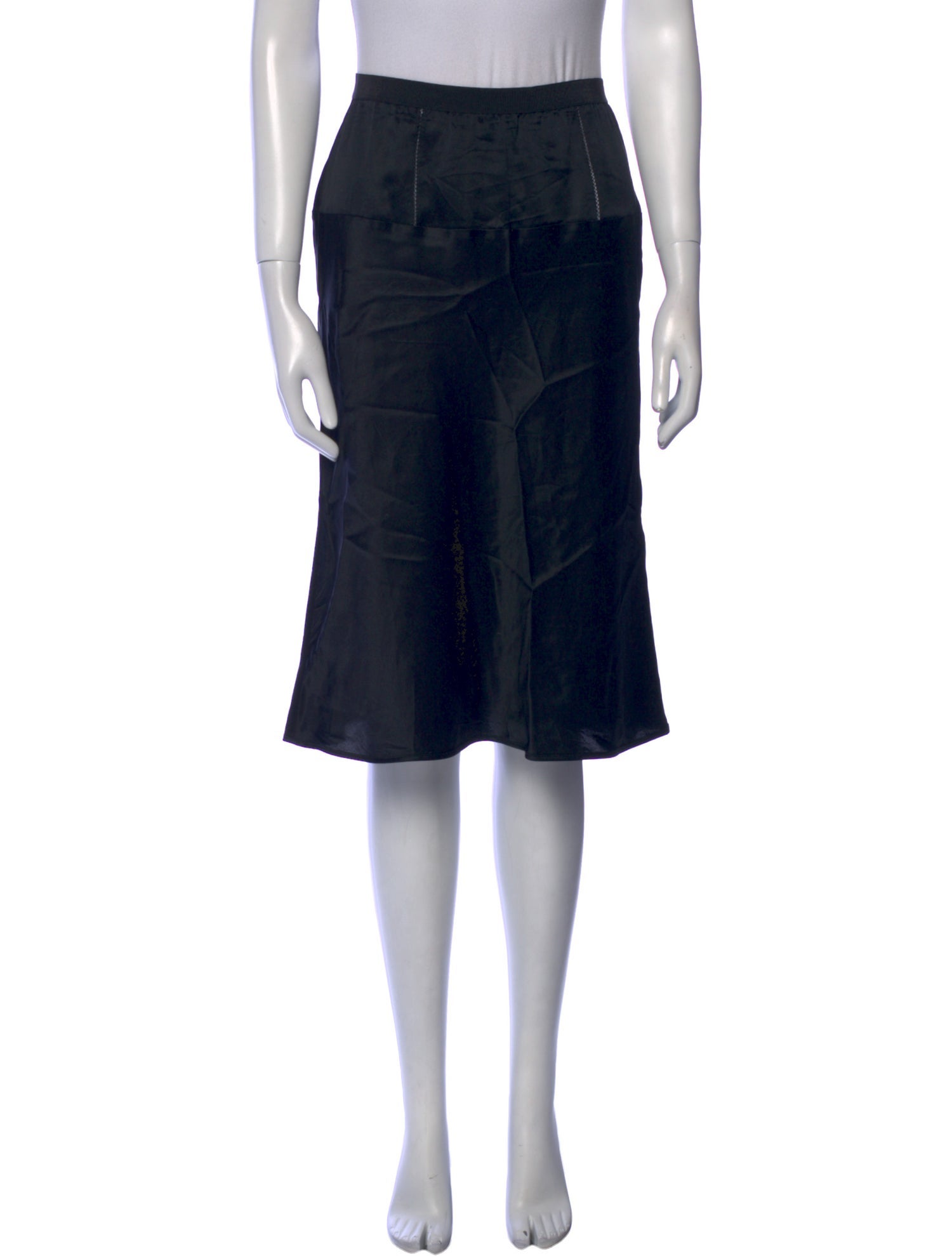 Naked Cashmere Silk Knee-Length Skirt