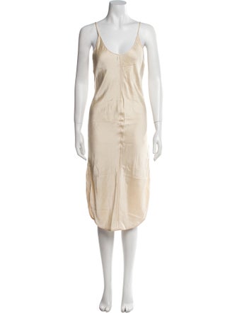 Naked Cashmere Silk Midi Length Dress
