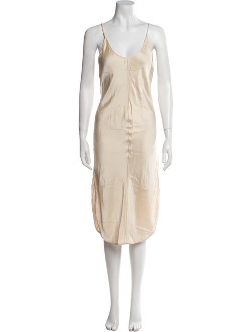 Naked Cashmere Silk Midi Length Dress