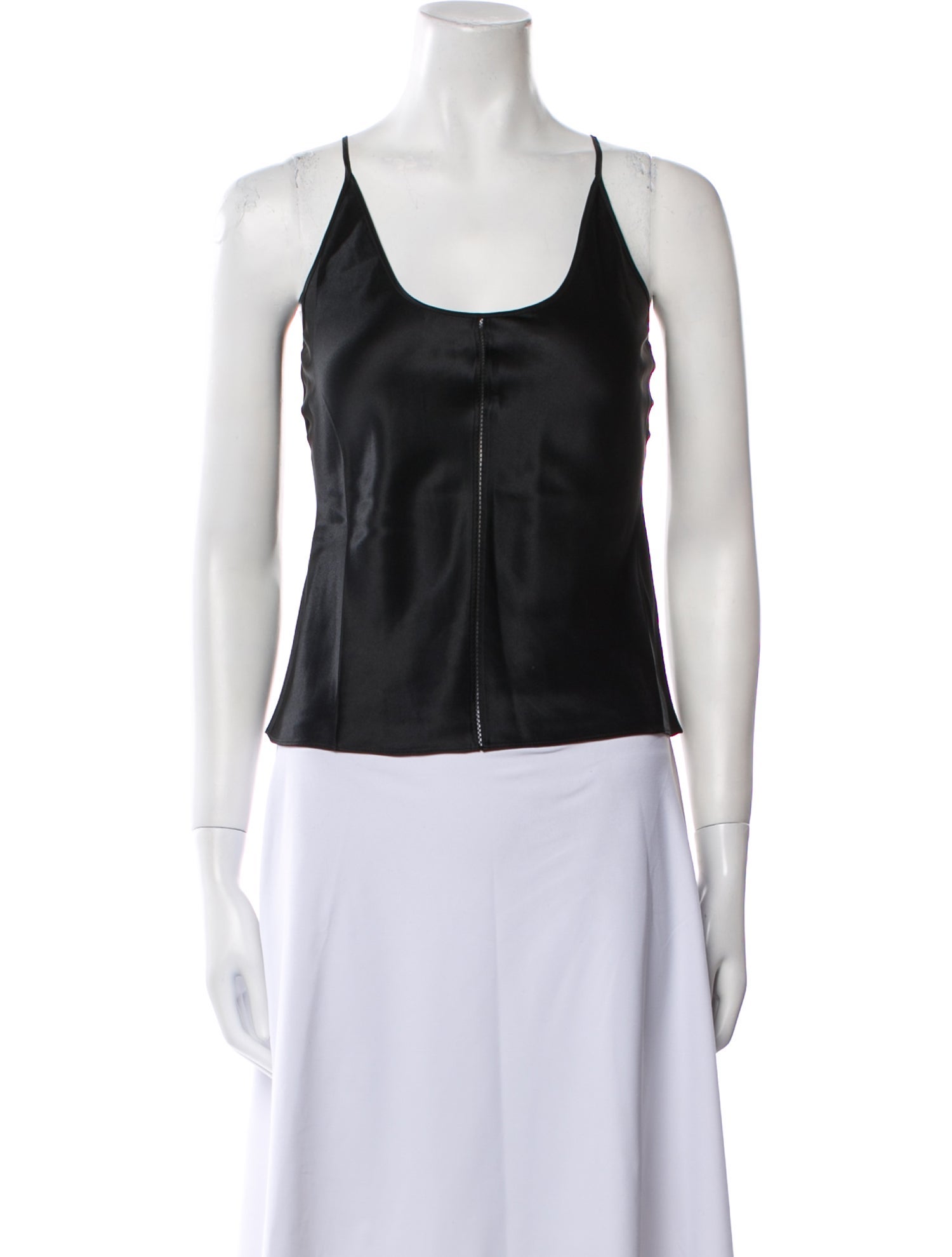 Naked Cashmere Silk Scoop Neck Top