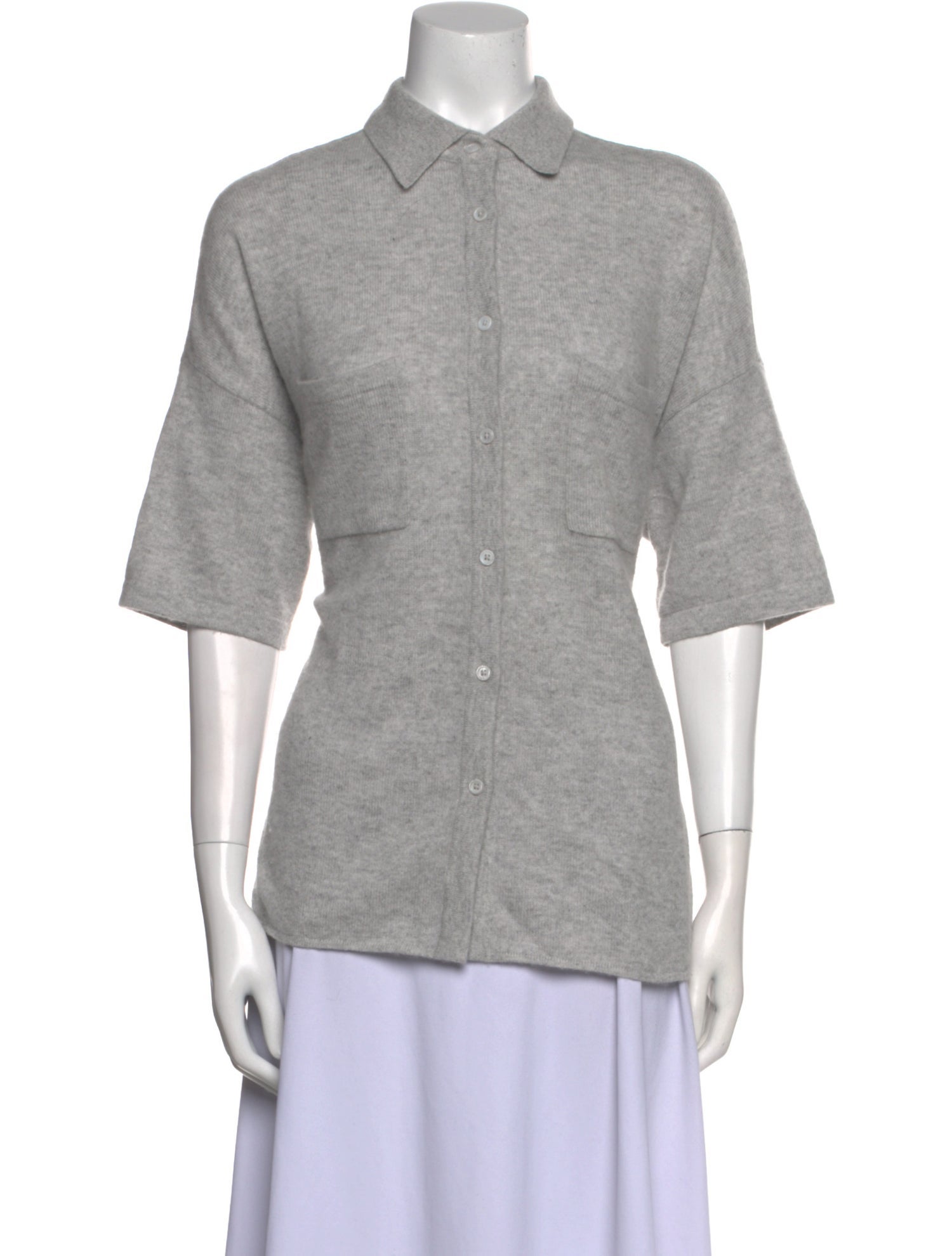 Naked Cashmere Cashmere Three-Quarter Sleeve Polo