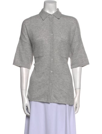 Naked Cashmere Cashmere Three-Quarter Sleeve Polo