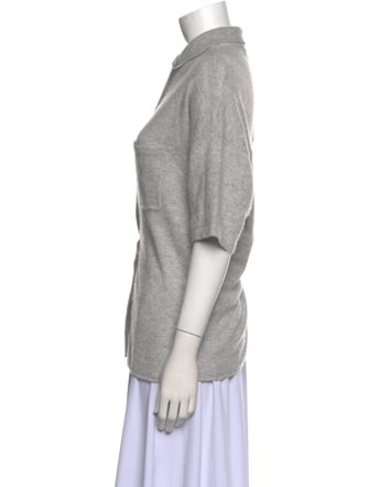 Naked Cashmere Cashmere Three-Quarter Sleeve Polo