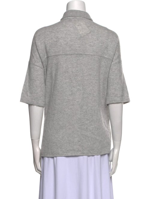 Naked Cashmere Cashmere Three-Quarter Sleeve Polo