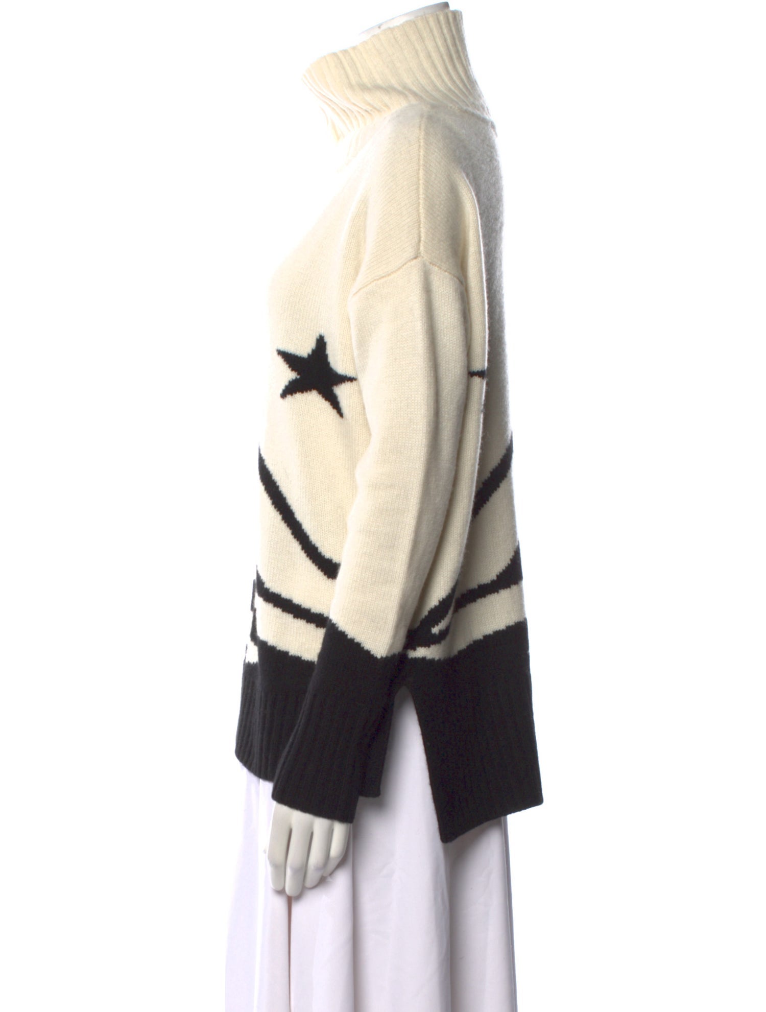 Naked Cashmere Cashmere Printed Sweater w/ Tags