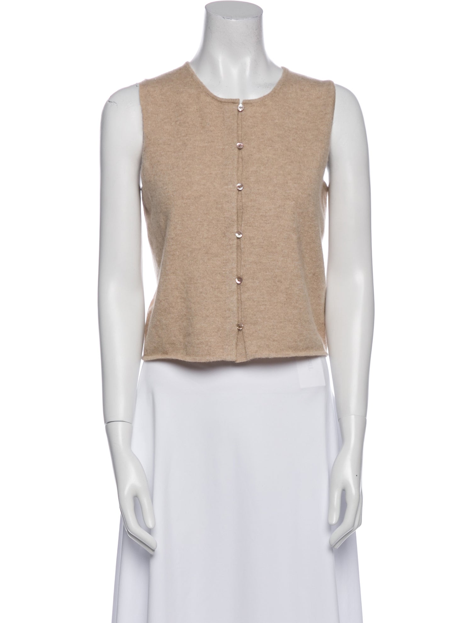 Naked Cashmere Cashmere Crew Neck Crop Top