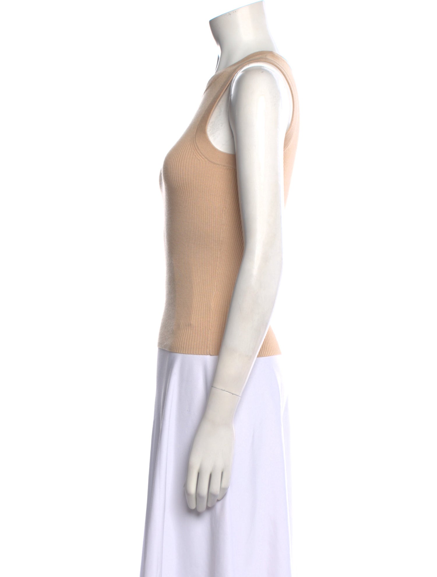Naked Cashmere Crew Neck Sleeveless Top