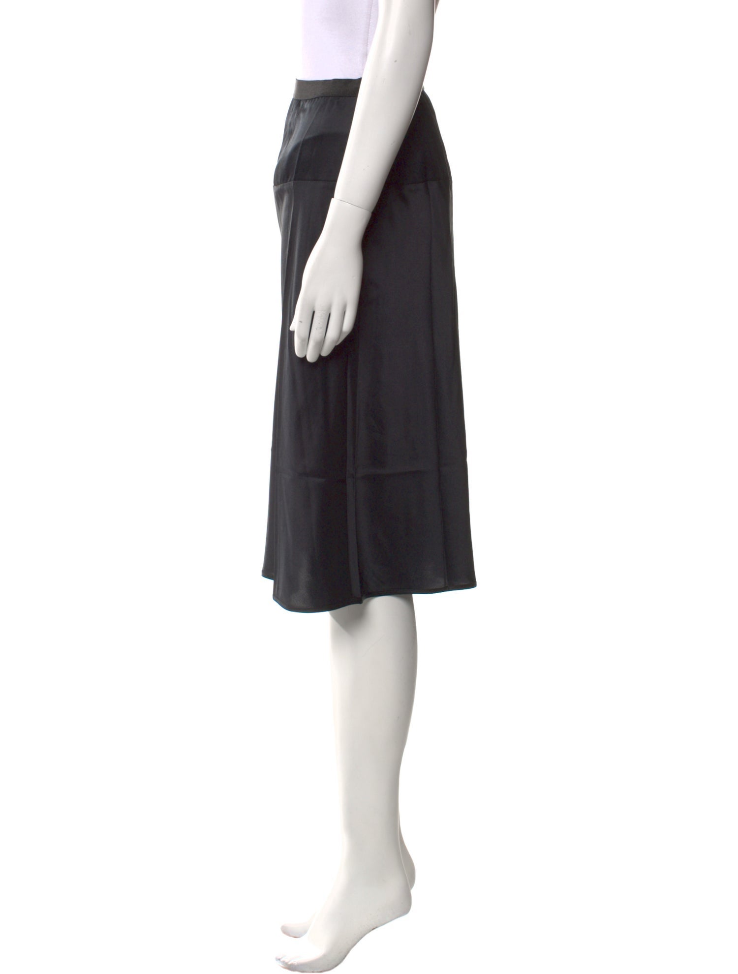 Naked Cashmere Silk Knee-Length Skirt