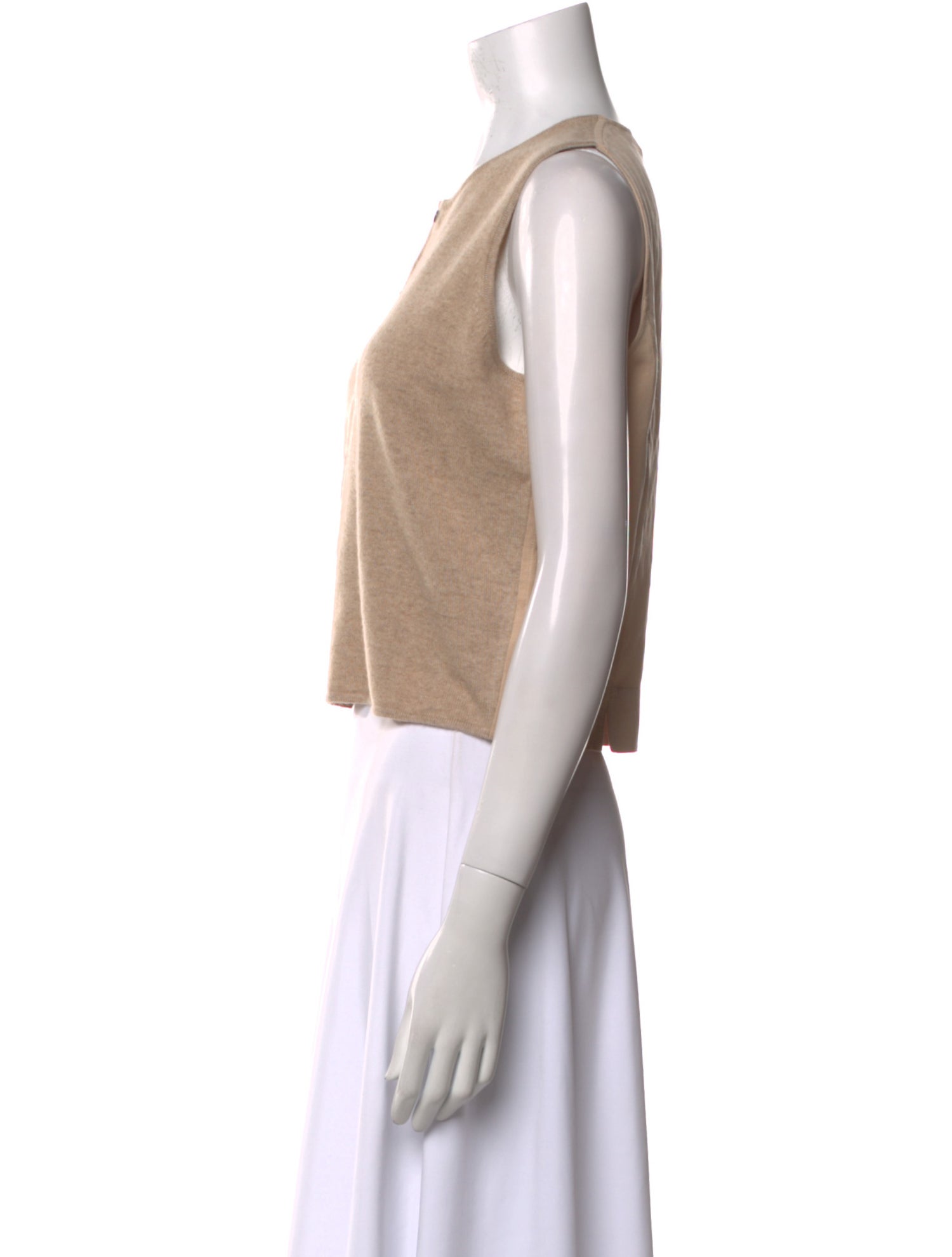Naked Cashmere Cashmere Crew Neck Crop Top