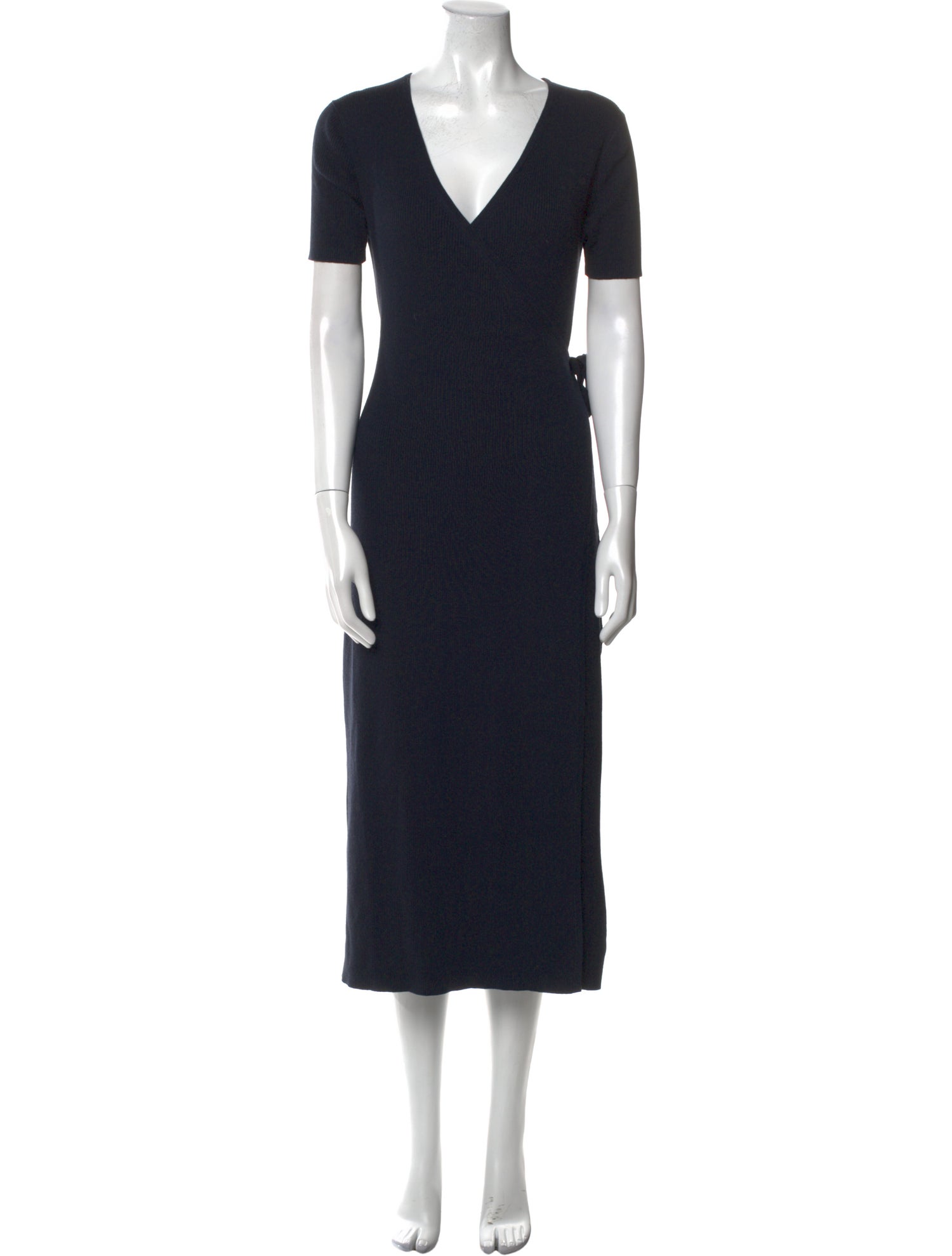 Naked Cashmere V-Neck Long Dress