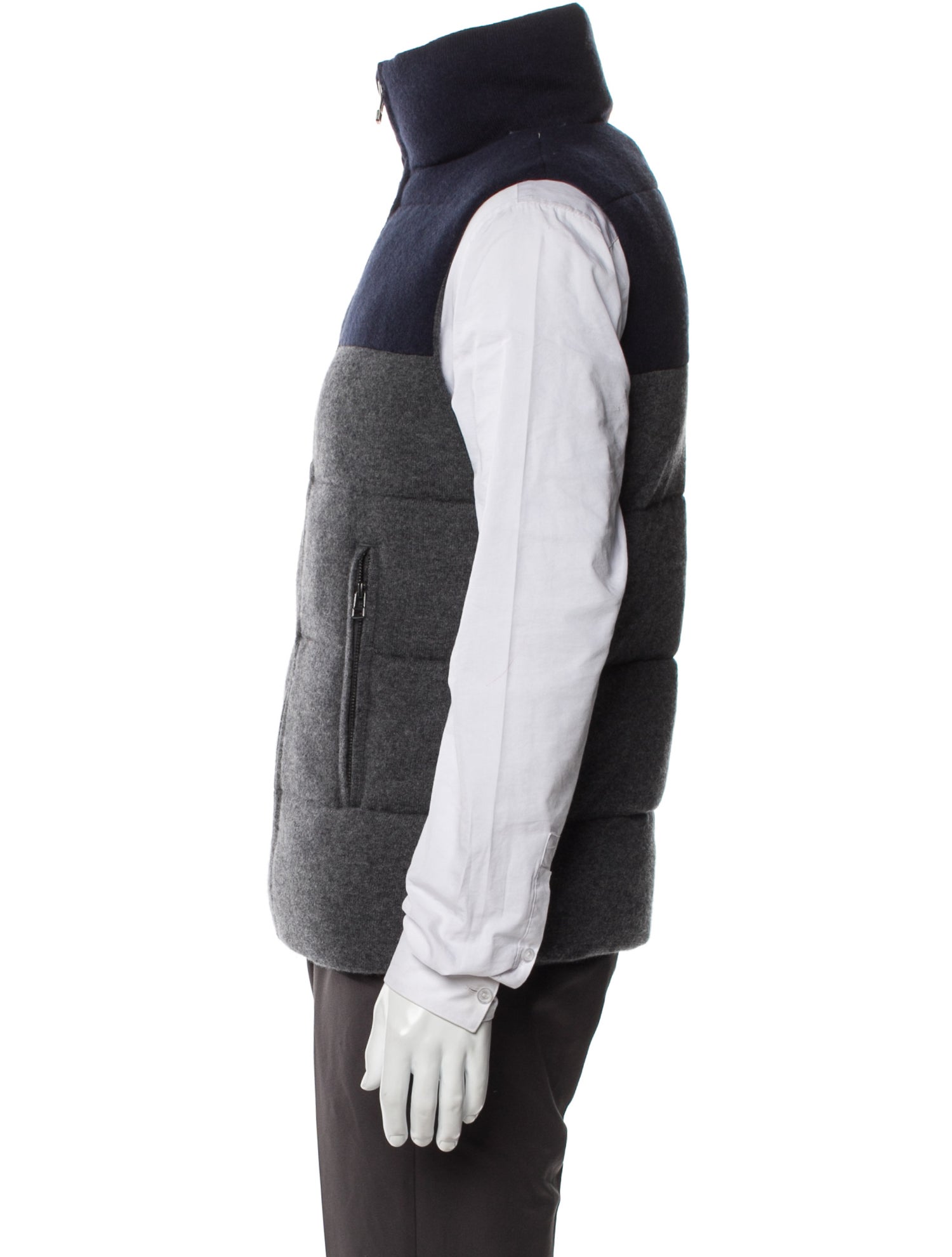 Naked Cashmere Colorblock Pattern Vest