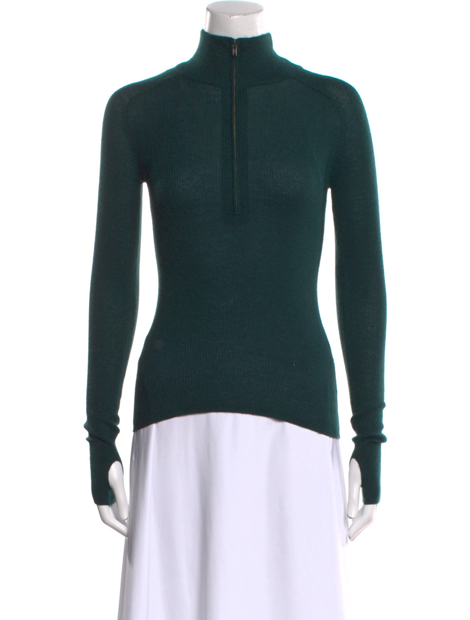 Naked Cashmere Cashmere Turtleneck Sweater w/ Tags - Green Knitwear