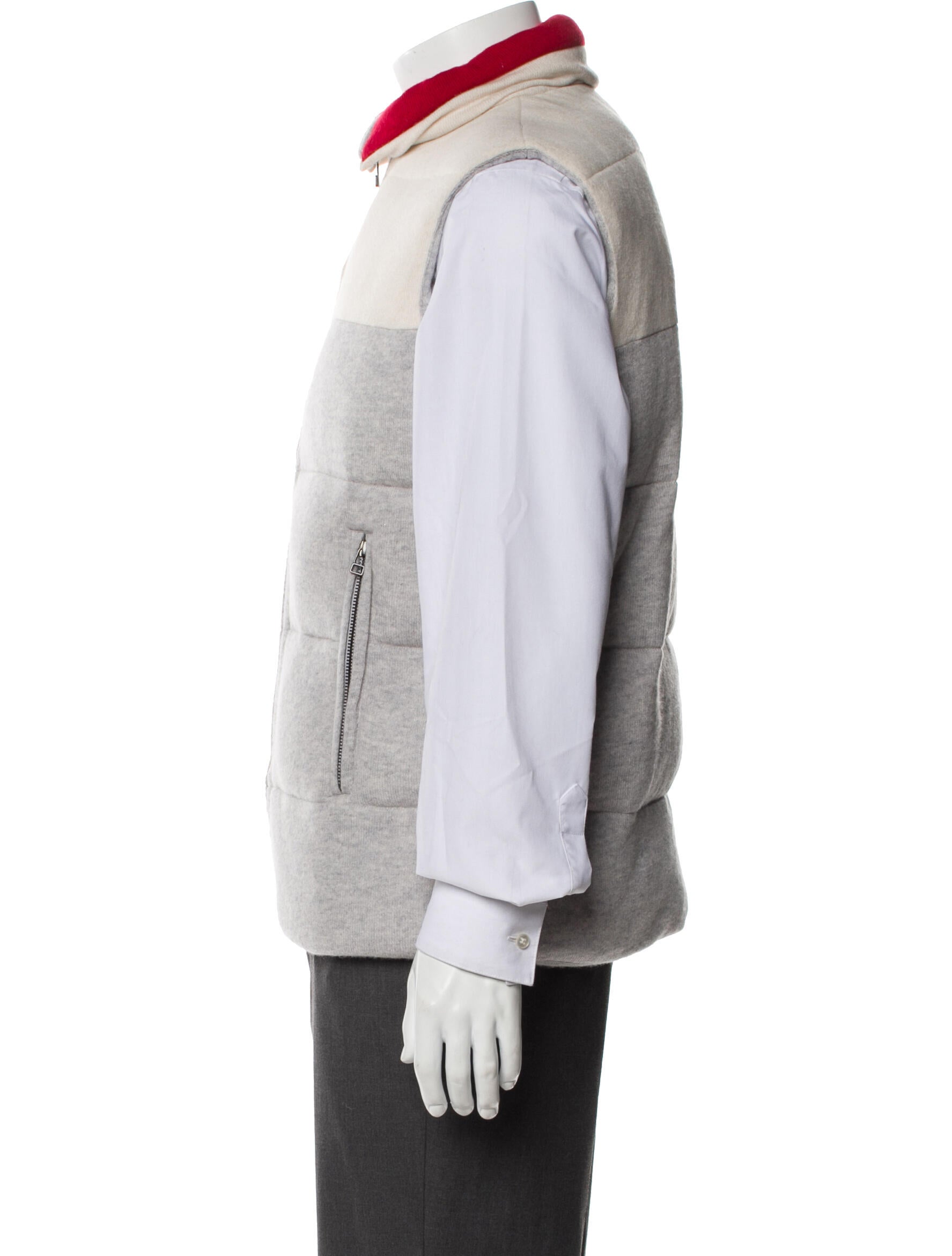 Naked Cashmere Cashmere Striped Vest w/ Tags