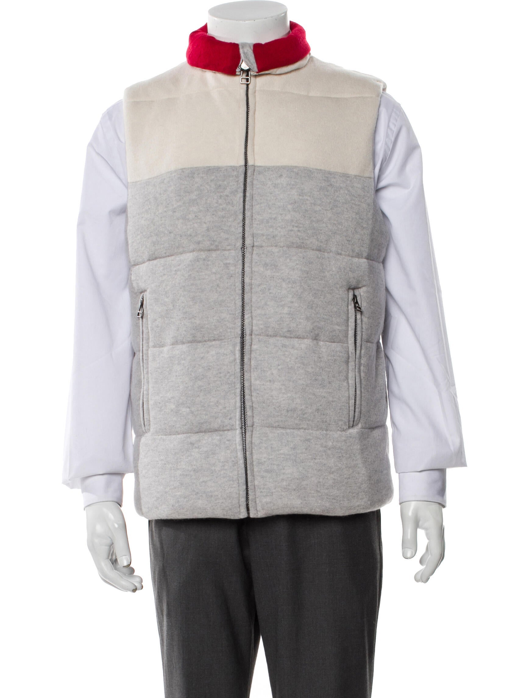 Naked Cashmere Plaid Print Vest