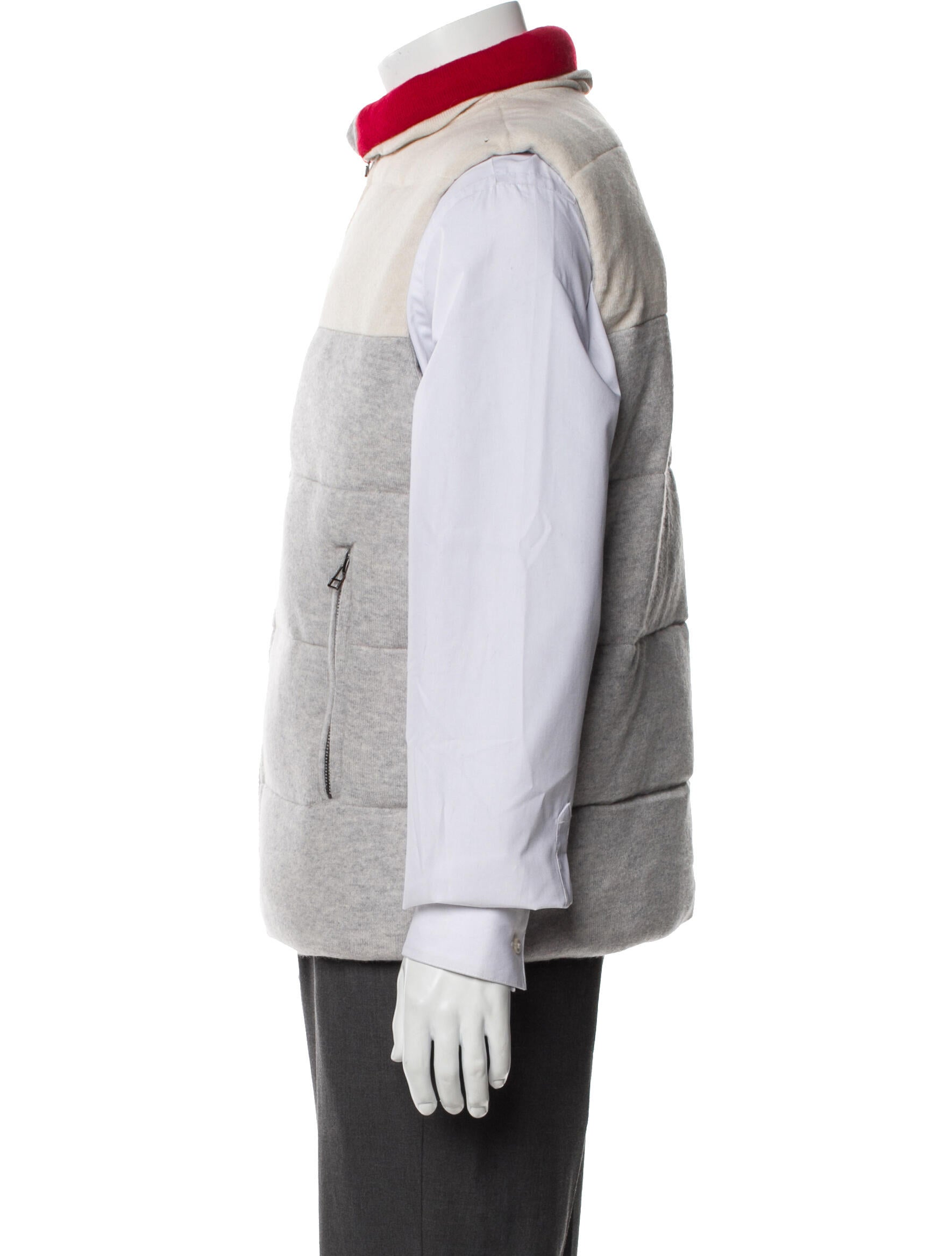 Naked Cashmere Plaid Print Vest