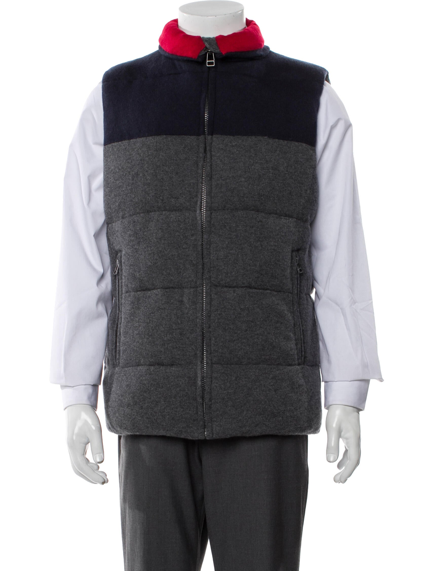 Naked Cashmere Colorblock Pattern Vest w/ Tags