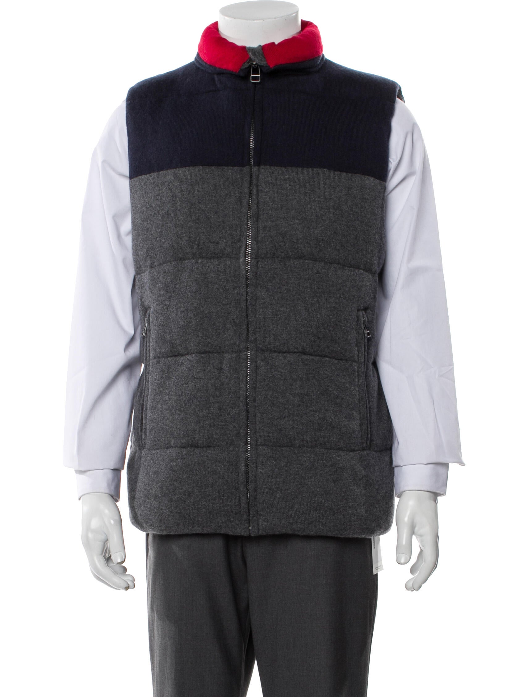 Naked Cashmere Colorblock Pattern Vest w/ Tags