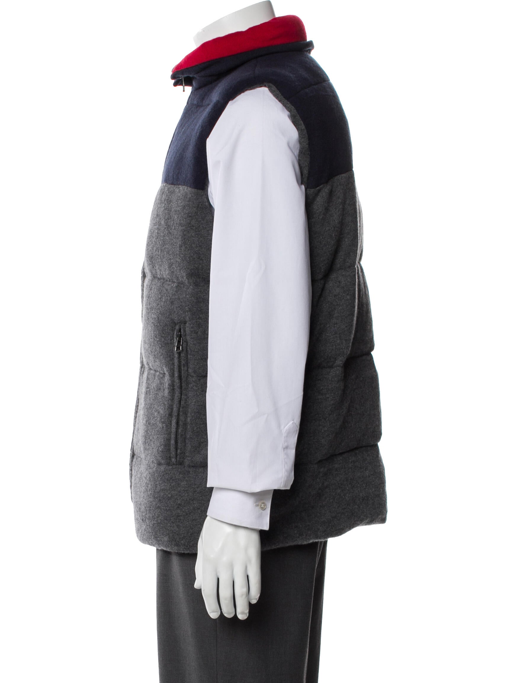 Naked Cashmere Colorblock Pattern Vest w/ Tags