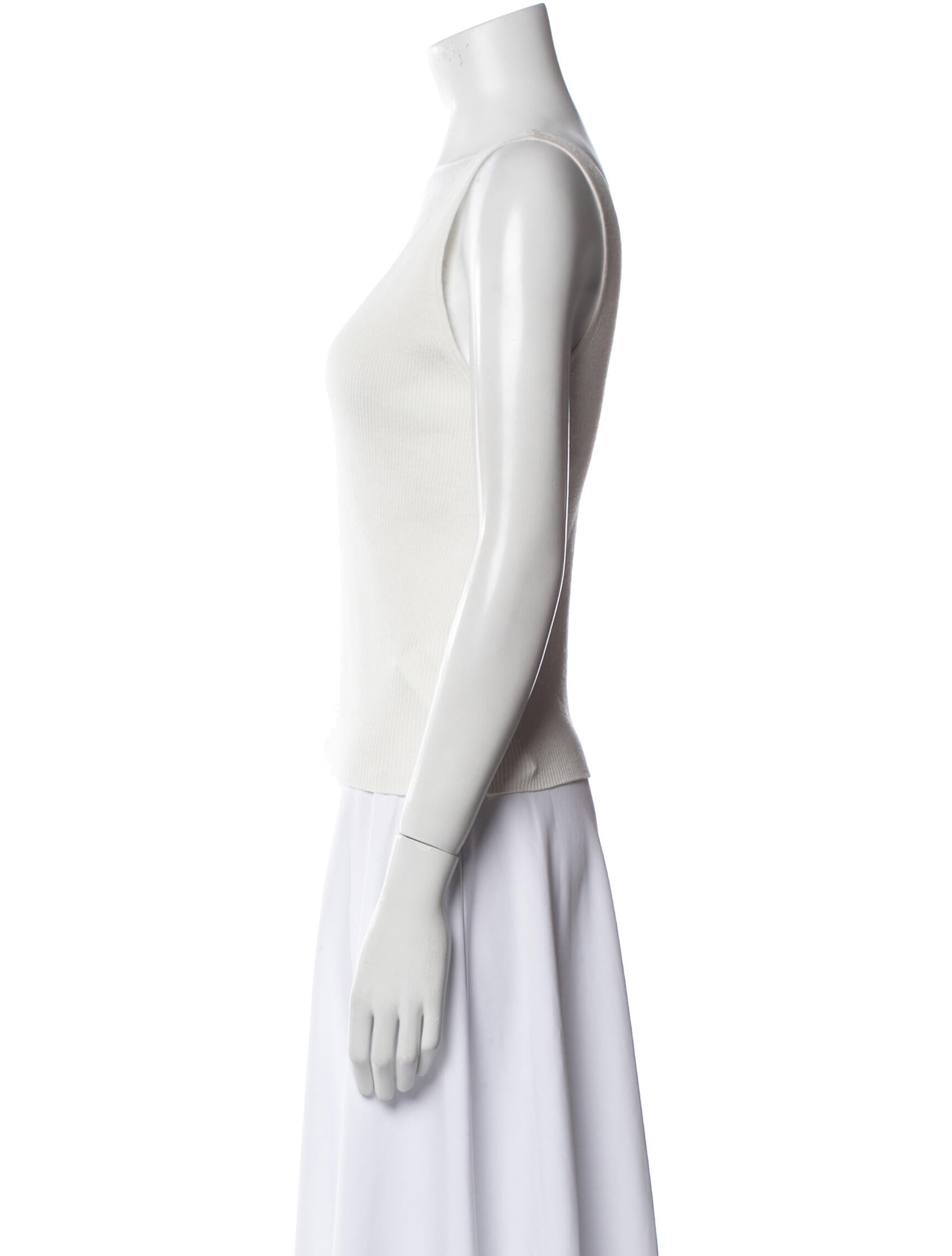 Naked Cashmere V-Neck Sleeveless Top