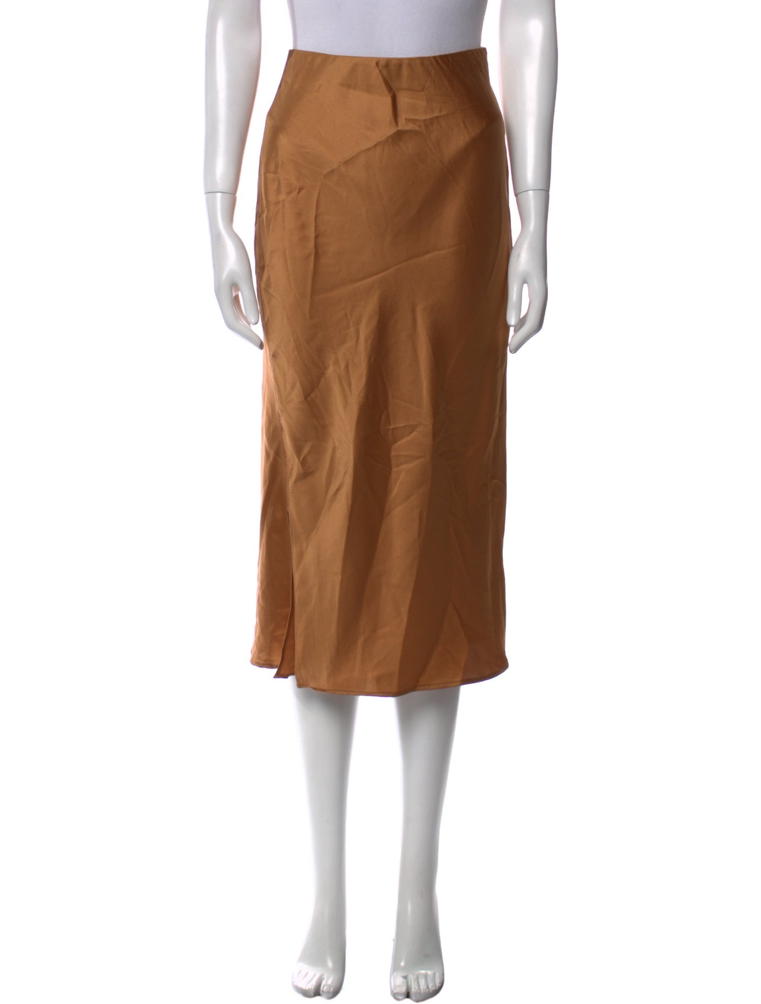 Naked Cashmere Silk Midi Length Skirt