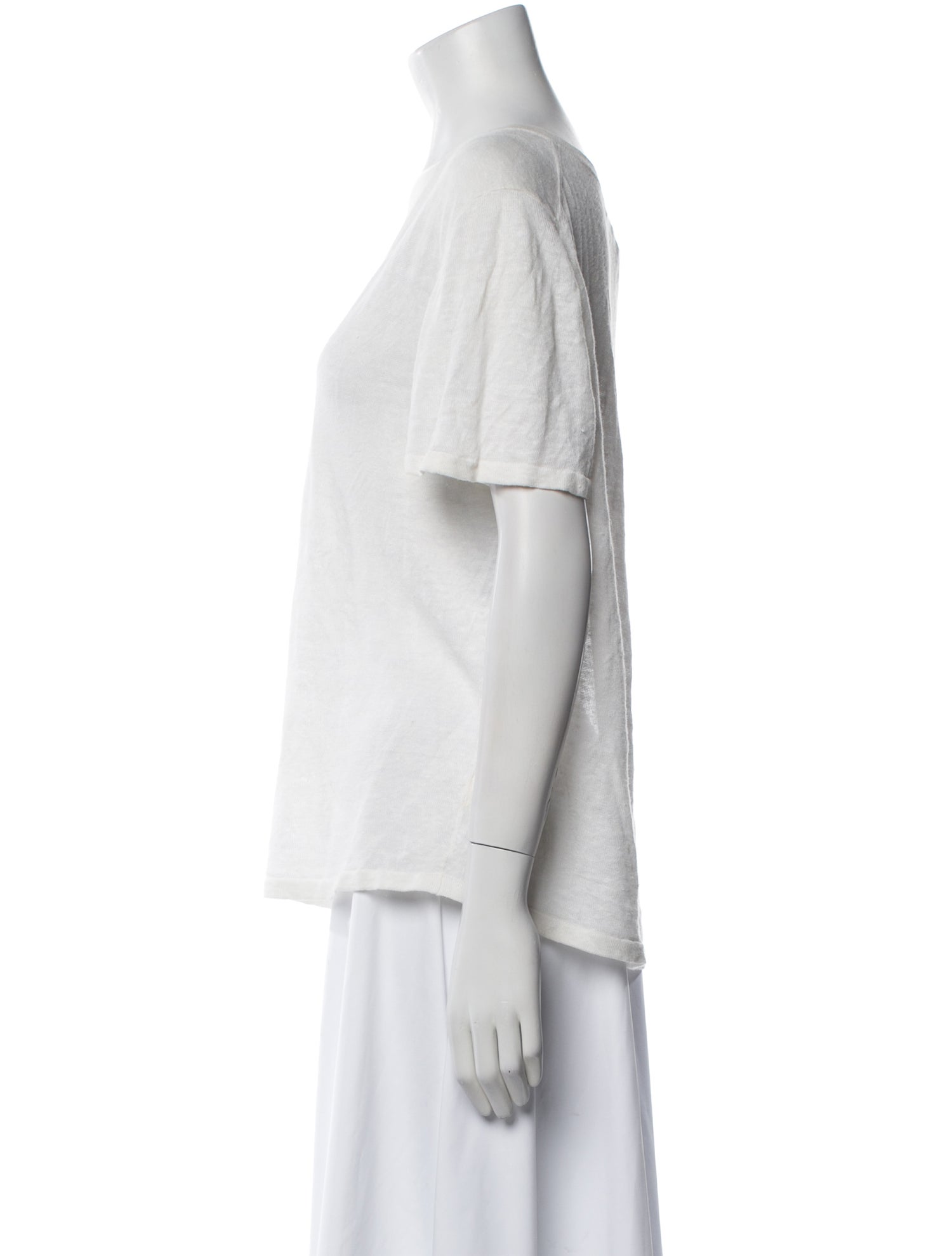 Naked Cashmere Linen V-Neck T-Shirt