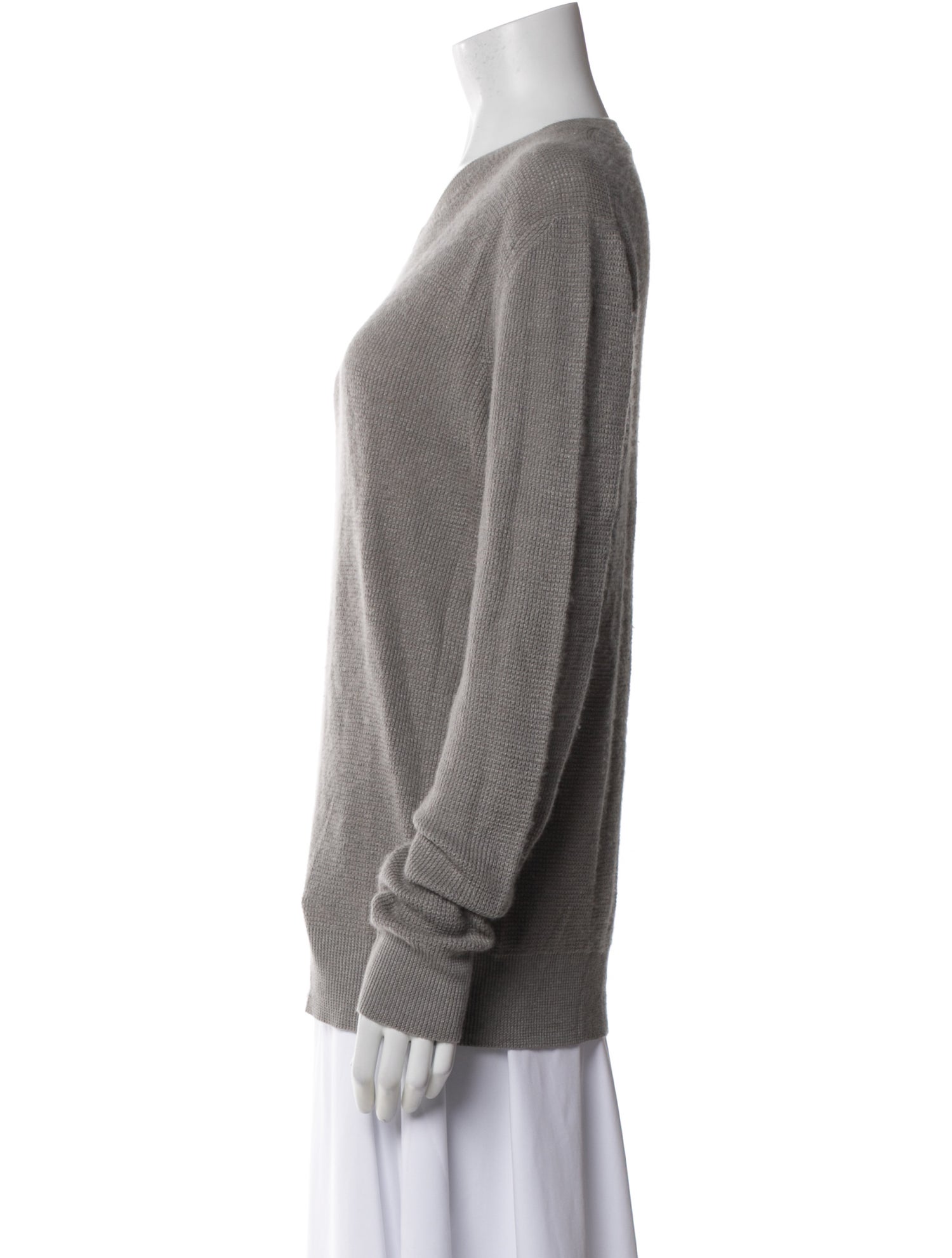 Naked Cashmere Linen V-Neck Sweatshirt