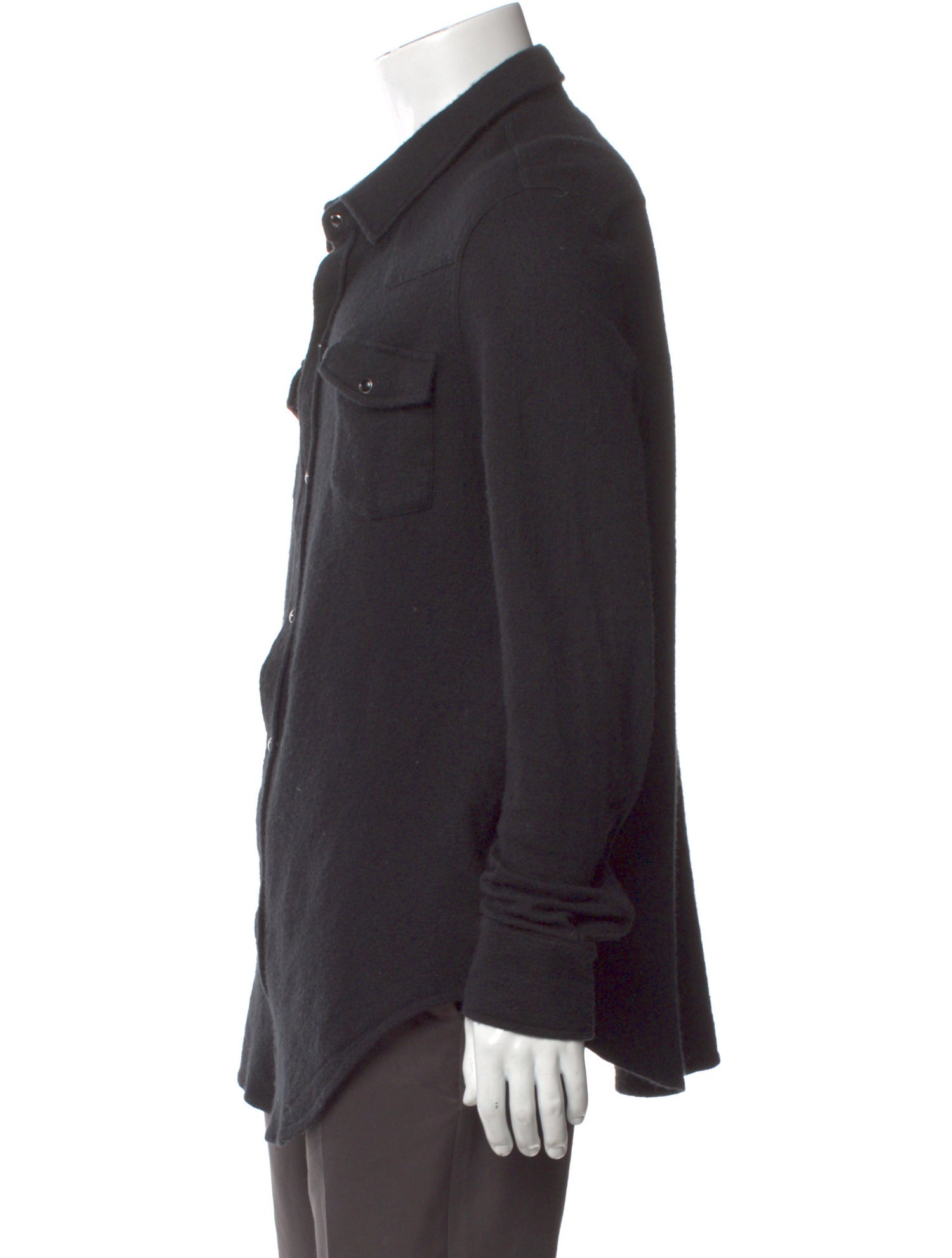 Naked Cashmere Cashmere Long Sleeve Western Shirt